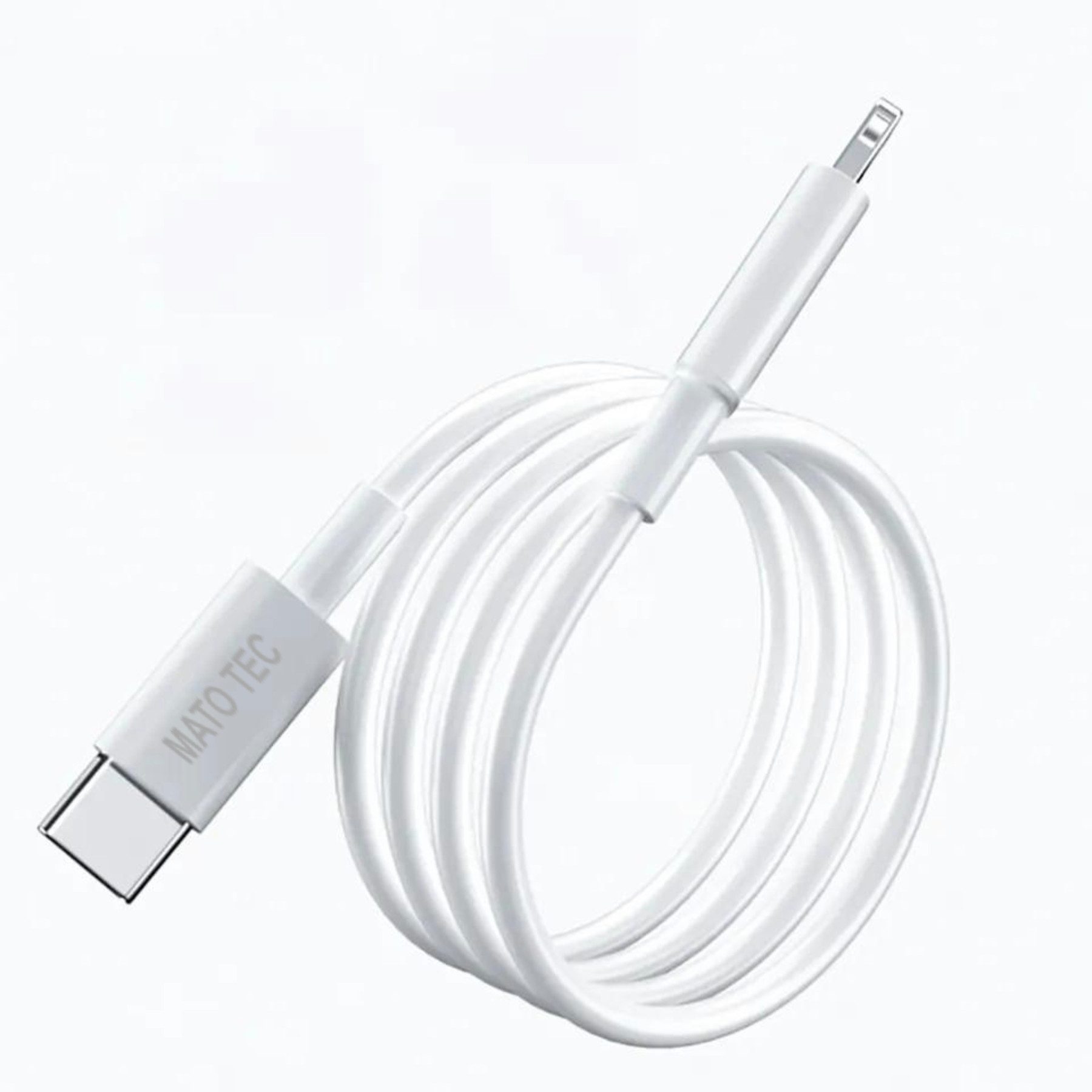 Alpha Electronics Ladekabel passt für iPhone 8 11 12 13 14 X XS XR Pro Max Mini Autoladekabel, Lightning, USB Typ C, Lightning, USB Typ C (100 cm), Datenübertra – Bild 5 von 5