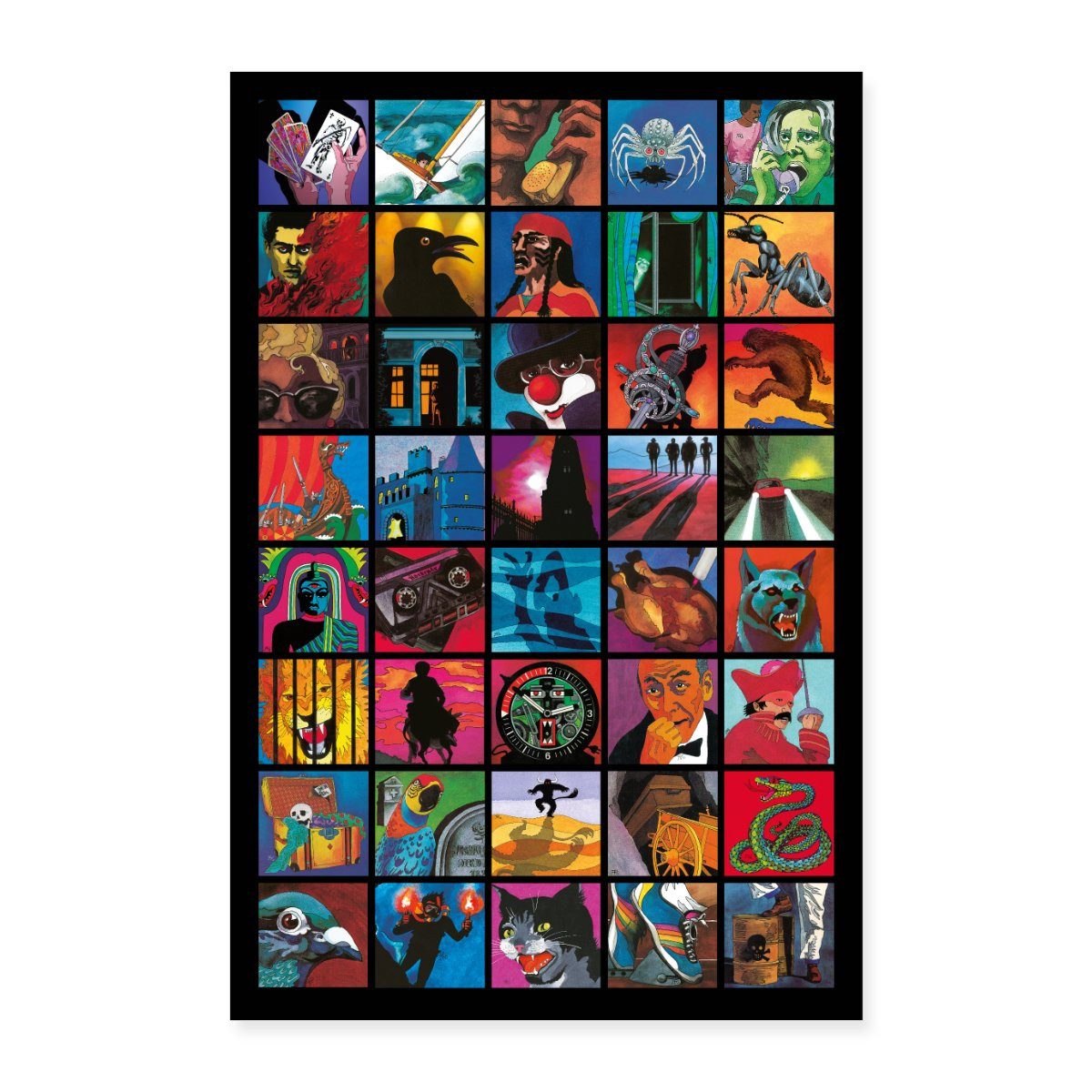 Spreadshirt Poster Die Drei Fragezeichen Covermotive Wandbild Poster 60x90 günstig online kaufen