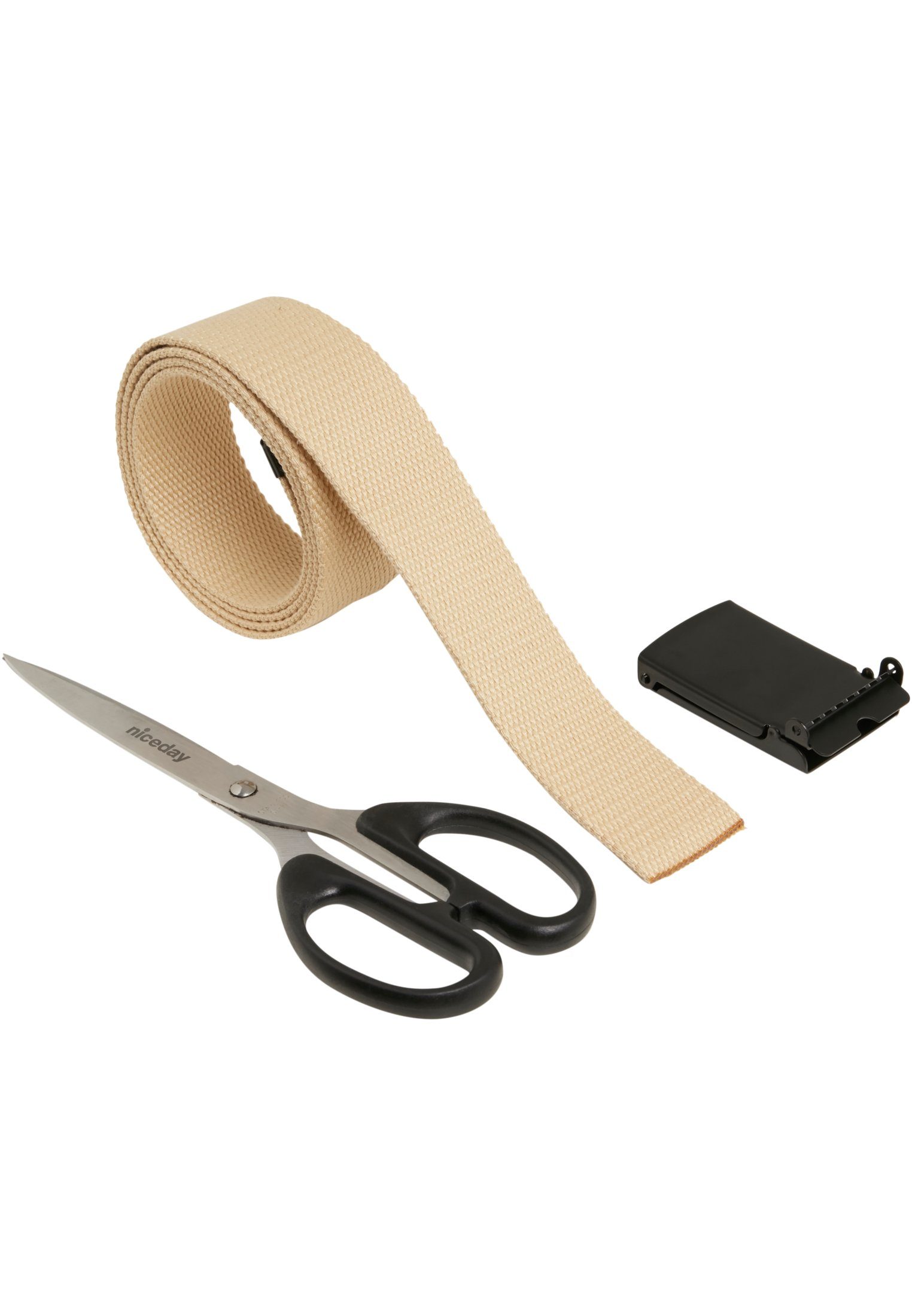 URBAN CLASSICS Hüftgürtel beige-black Canvas Accessoires Belts