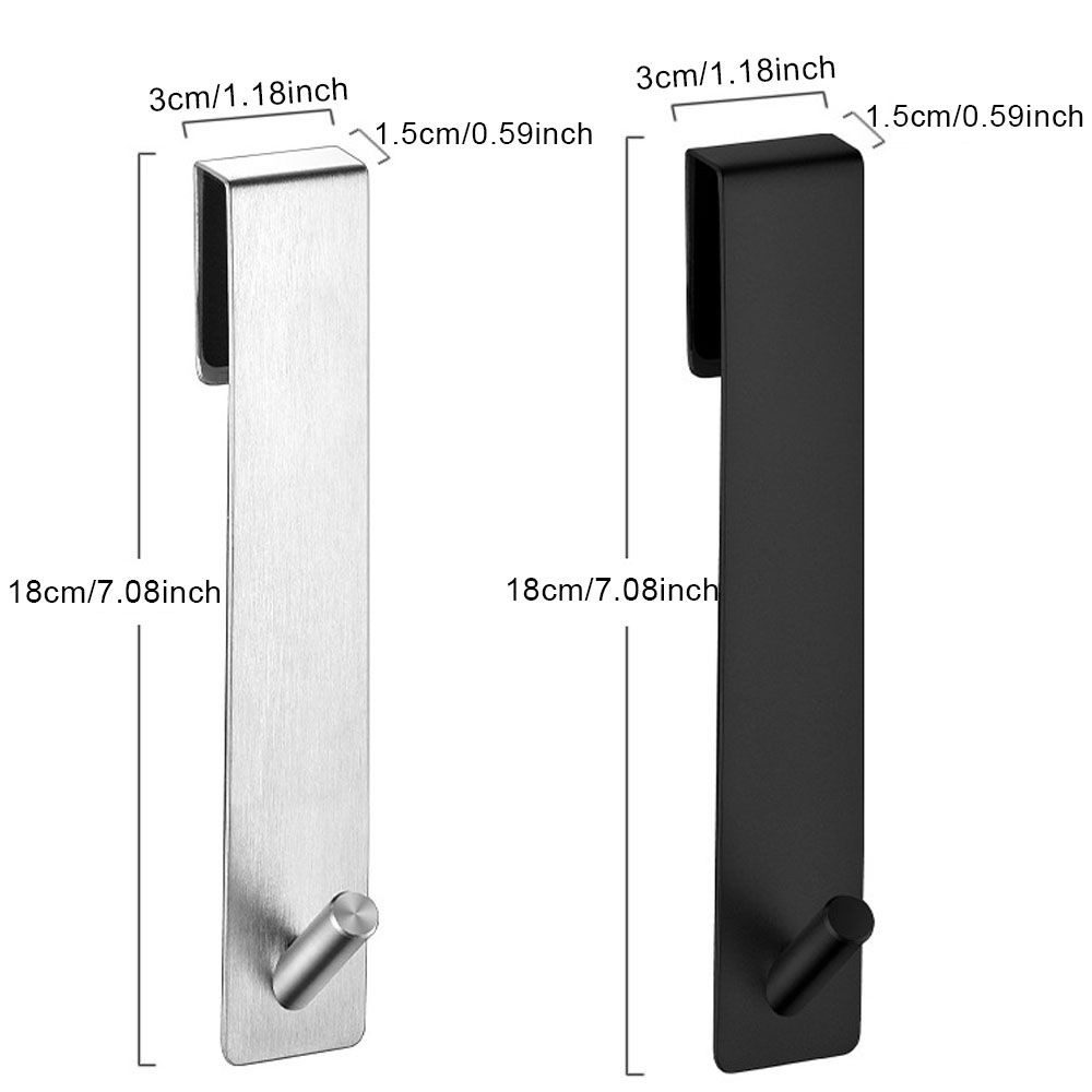 QUBEBU Handtuchhaken 2/4 Stk Haken Edelstahl Türhaken für Duschwand Duschha günstig online kaufen