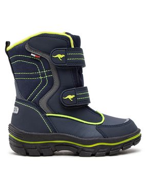 KangaROOS Schneeschuhe Schneeschuhe K-Leno V Rtx 18780 000 4054 Dk Navy/Lime