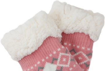 Frentree Norwegersocken HS1 Winter Hüttensocken mit Anti Rutsch Noppen, für Damen und Herren