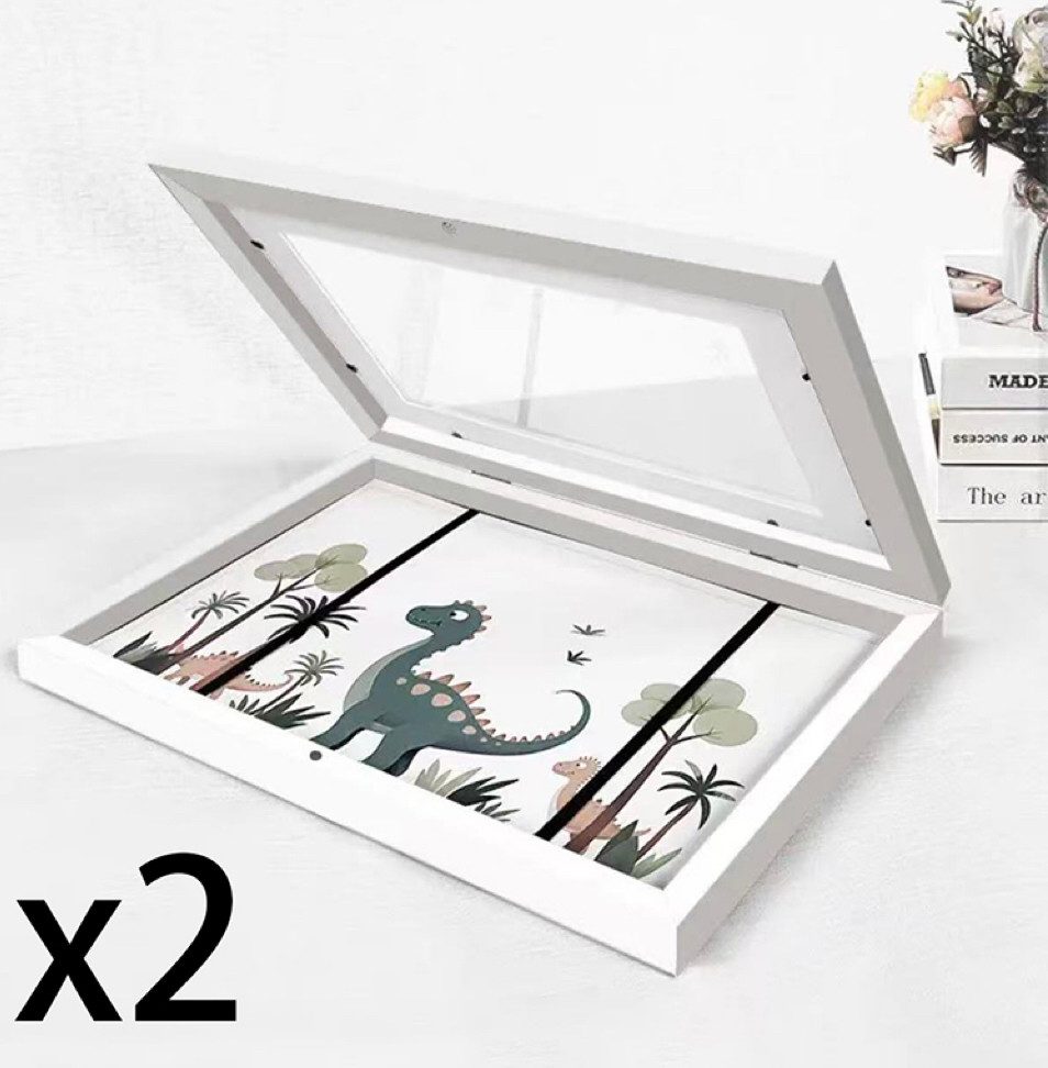 little dove Bild mit Rahmen 2 Stück A4 Befüllba Bilderrahmen Kinder Bilderr günstig online kaufen