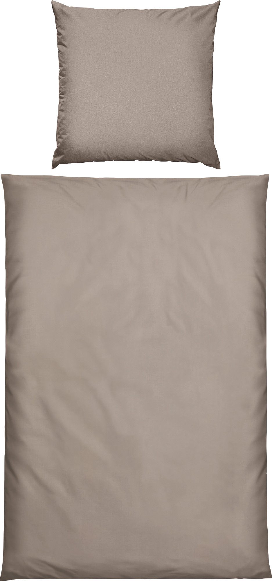 REDBEST Bettwäsche Bettwäsche "Boston", Polyester, Microfaser-Samt Uni