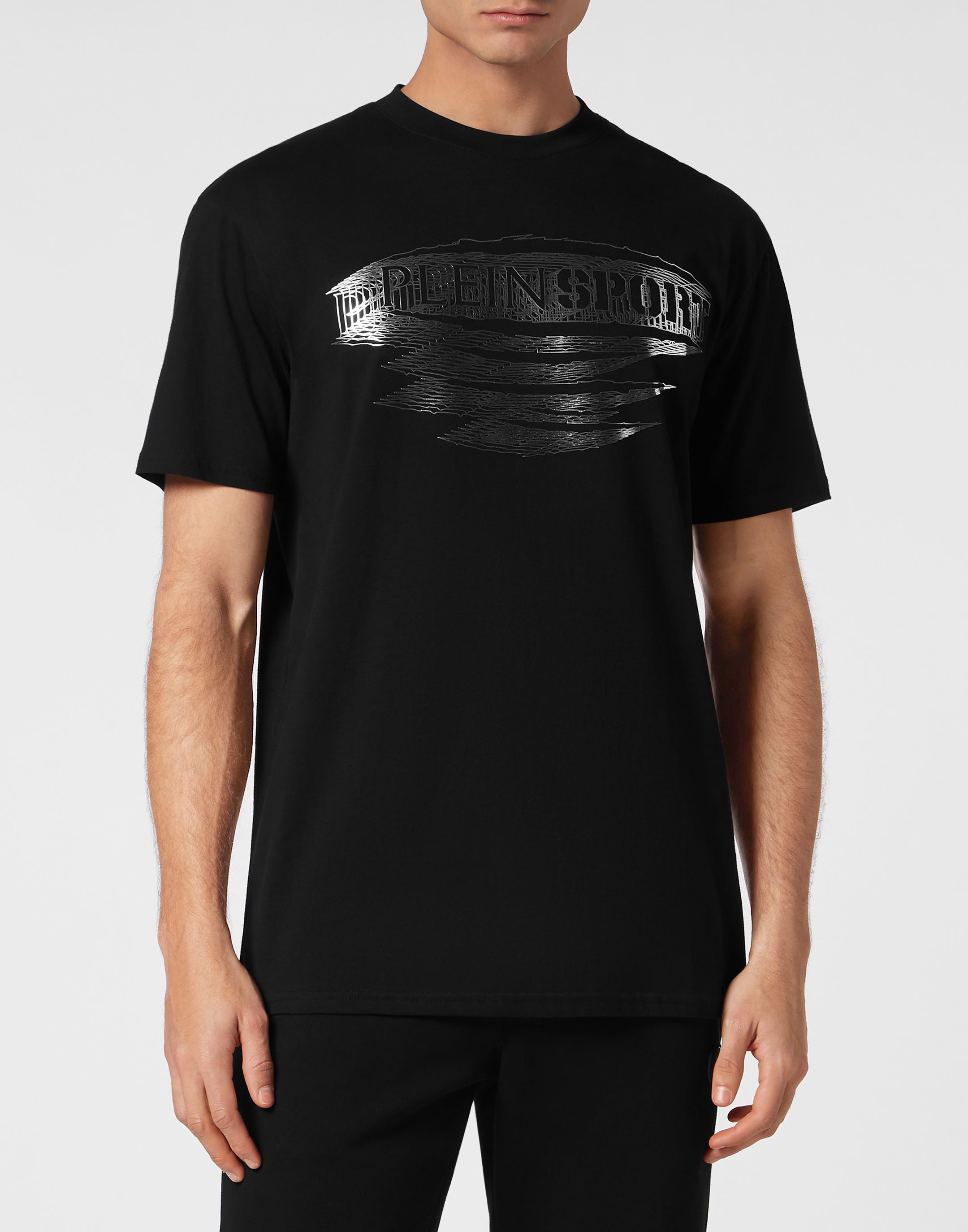 PLEIN SPORT T-Shirt T-Shirt Rundhalsausschnitt günstig online kaufen