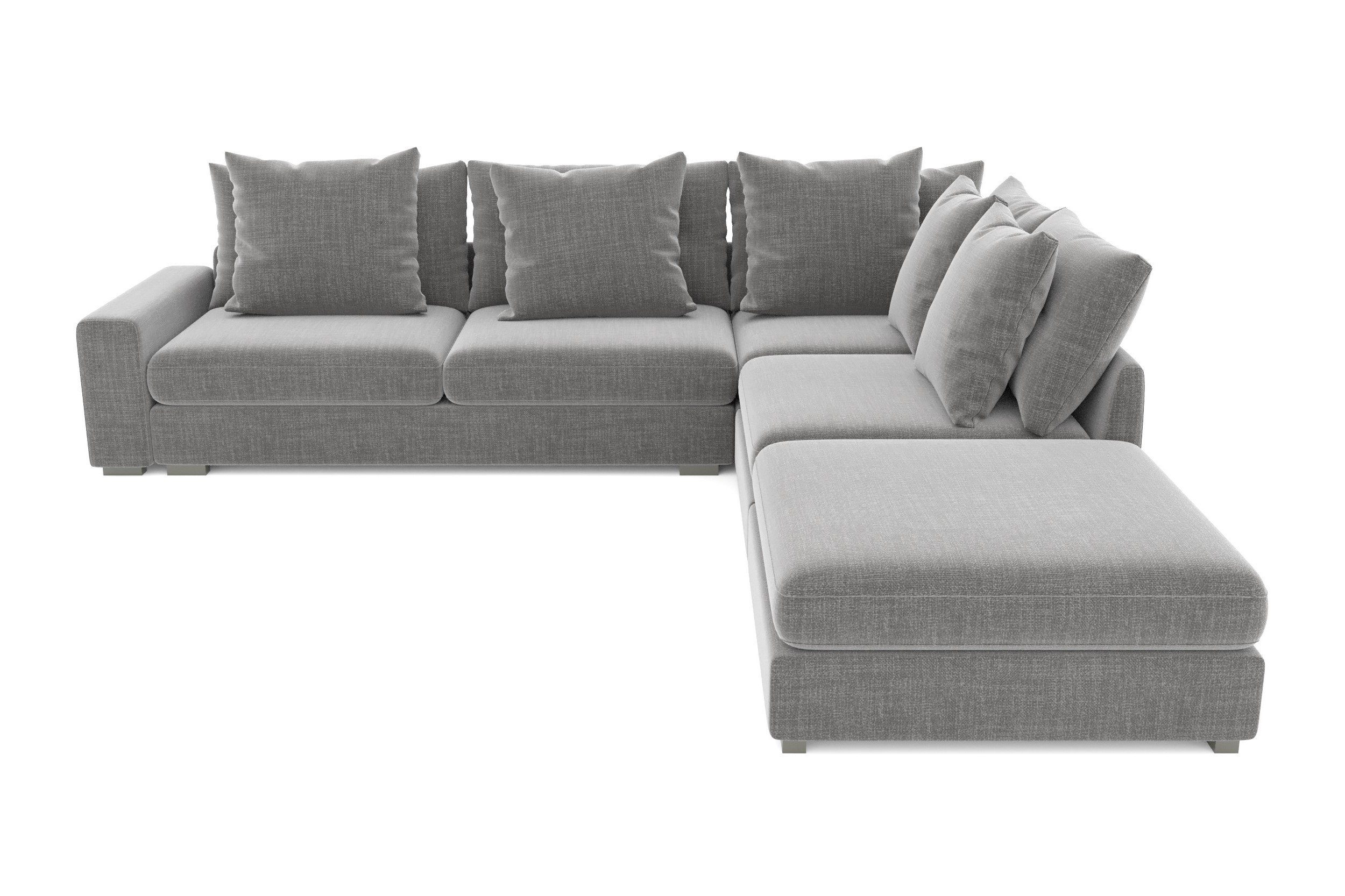 Gordon, Eckcouch, Modern mane im stellbar, bestellbar, Raum links oder Kissen, L-Form, frei Stylefy Ecksofa Design rechts inklusive