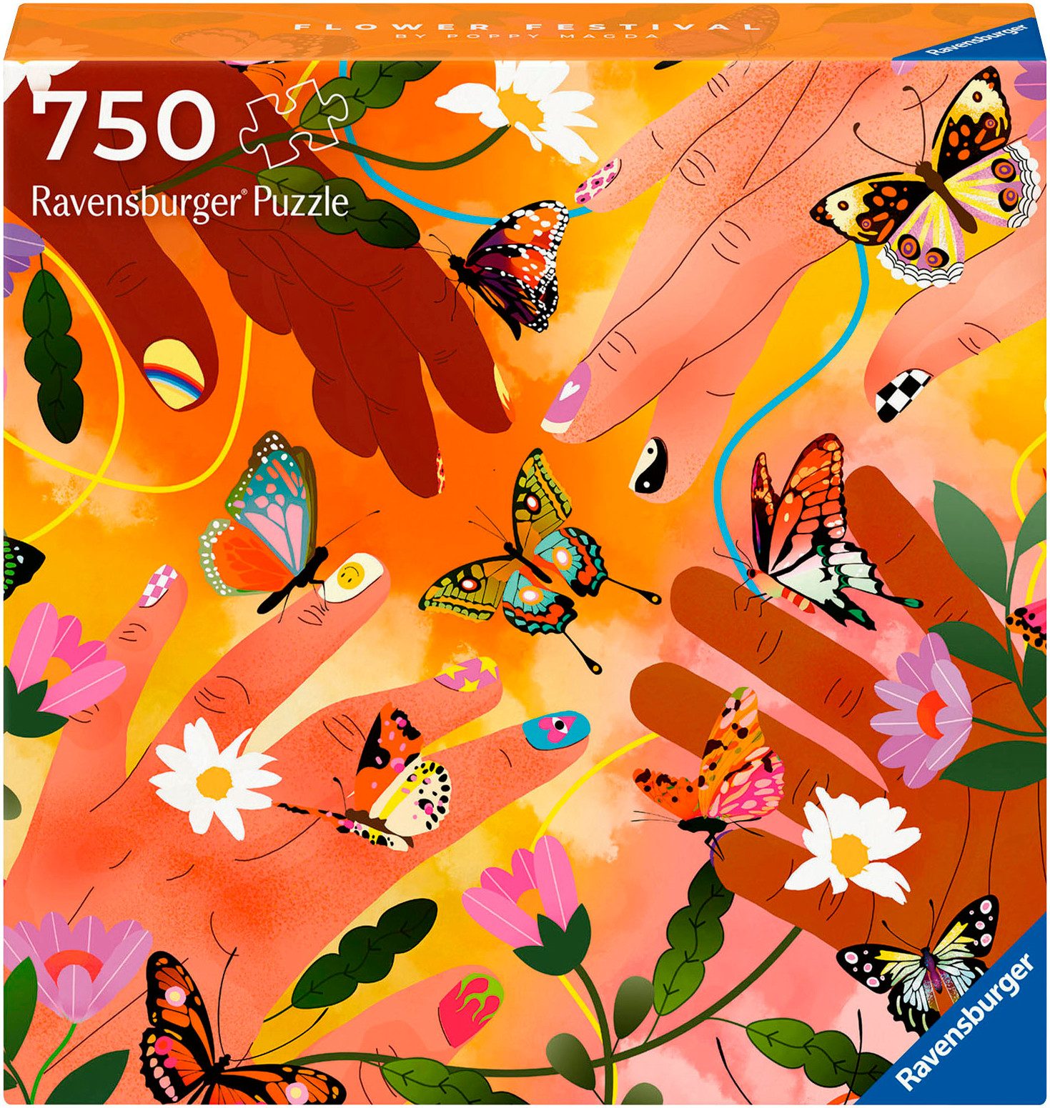 Ravensburger Пазлы Flower Festival, 750 Пазлыteile, Made in Germany