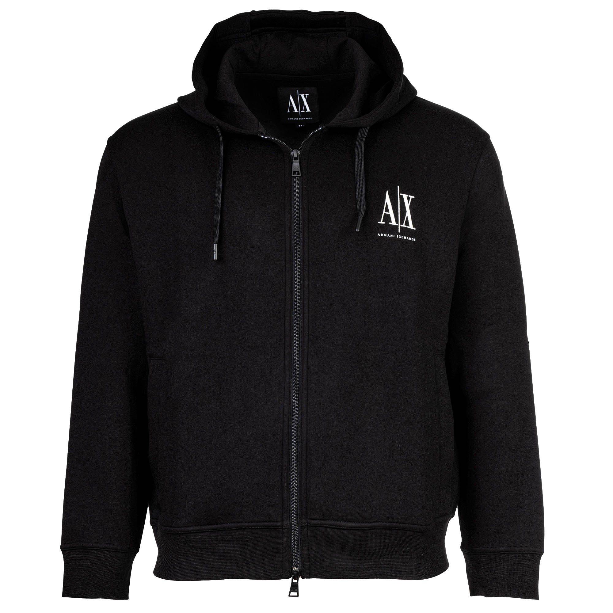 ARMANI EXCHANGE Sweatshirt Herren Sweatjacke Baumwolle günstig online kaufen