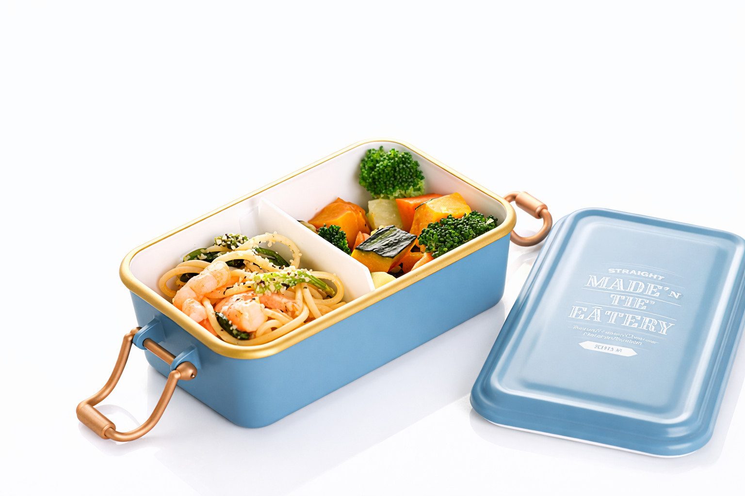 Creliv Lunchbox Auslaufsicher BPA-frei – Kinder Brotdose Bento Box 2 Farben, Kunststoff