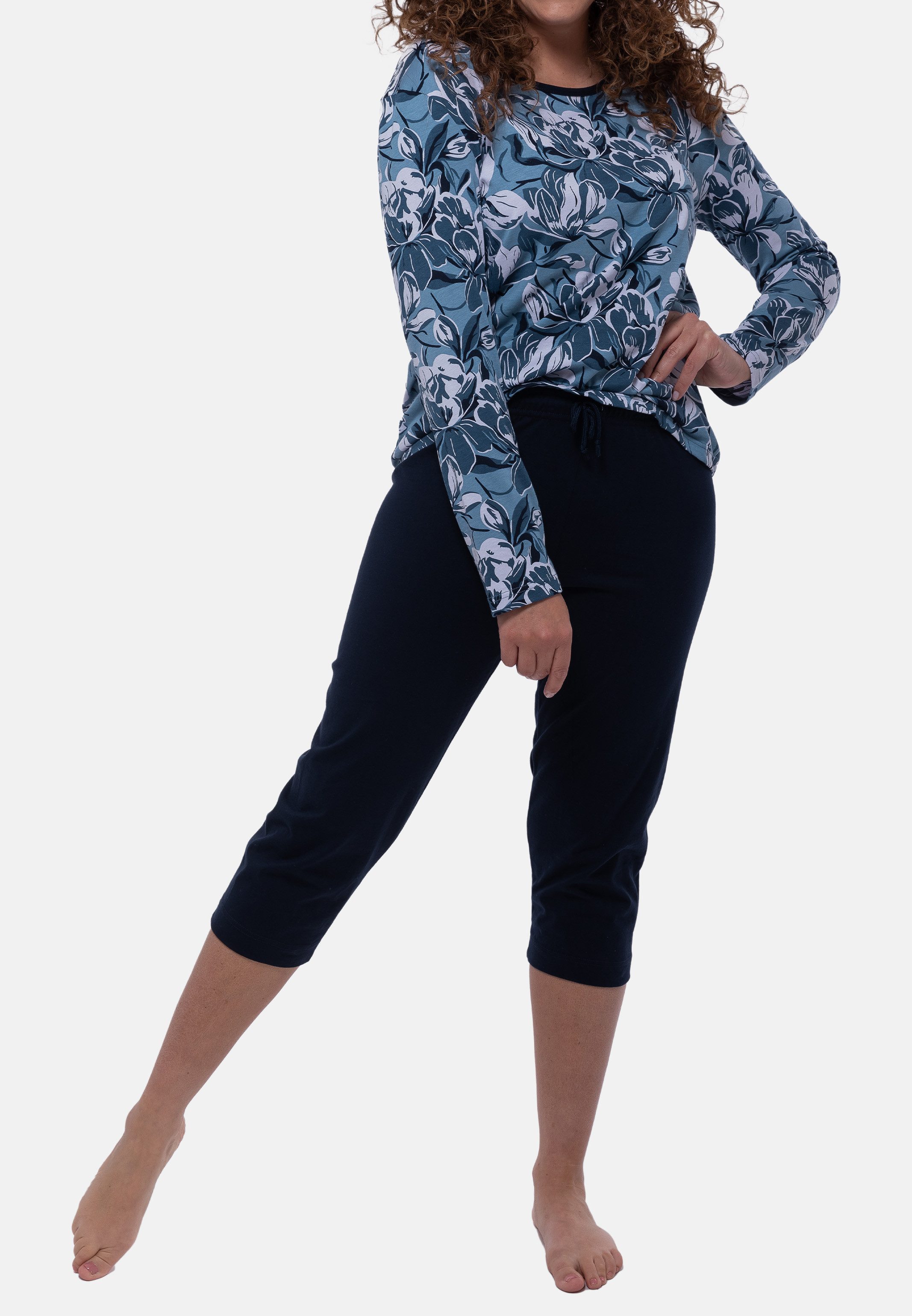 Ammann Pyjama Night & Home (Set, 2 tlg) Schlafanzug - Baumwolle - Atmungsaktiv