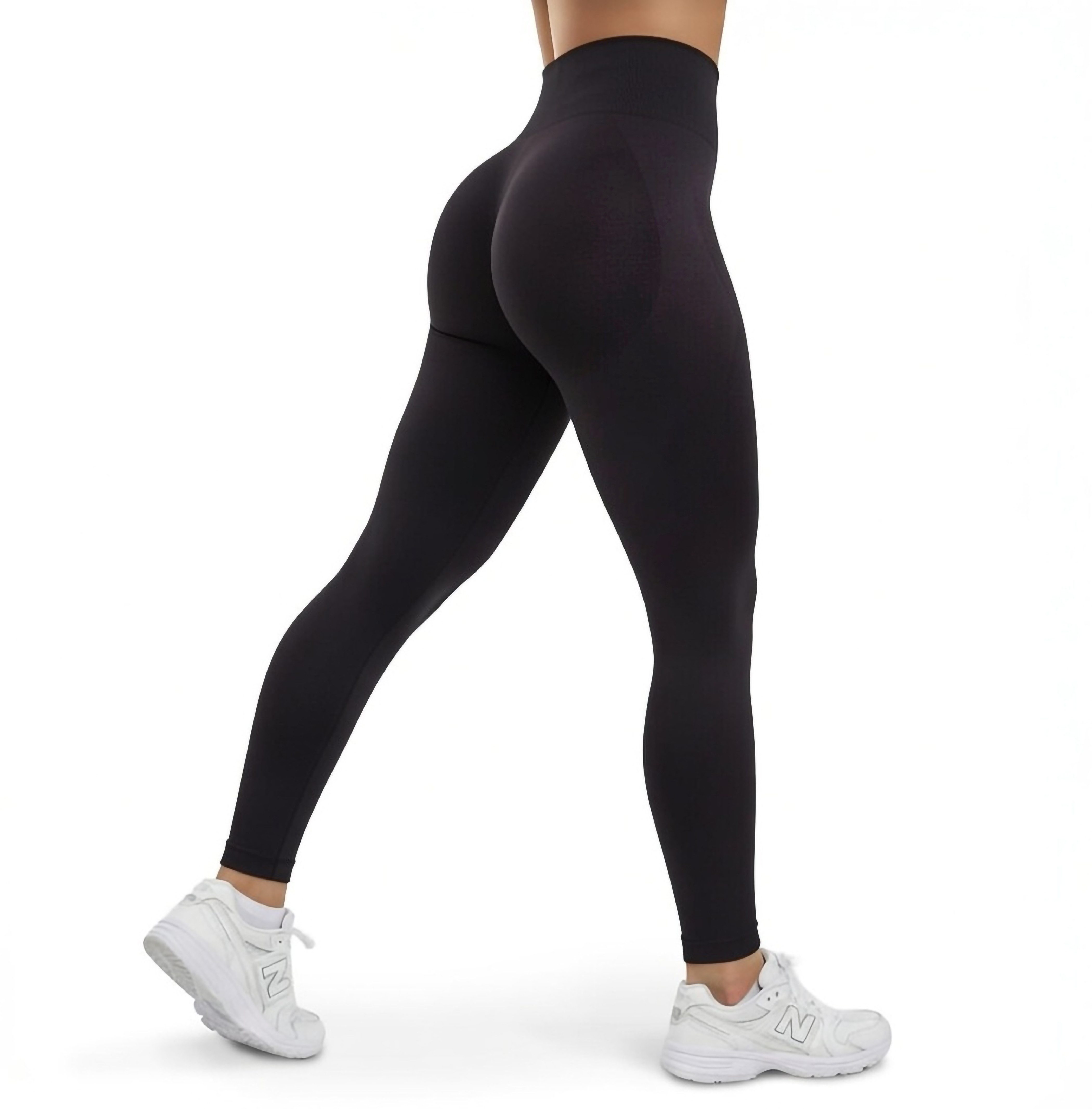 Smilodox Leggings Alira, Butt Lift Sporthose, Nahtlos High Waist V-Shape Sport Leggins Seamless Schweißabsorbierend Trainingshose, Blickdicht Sport Alltag