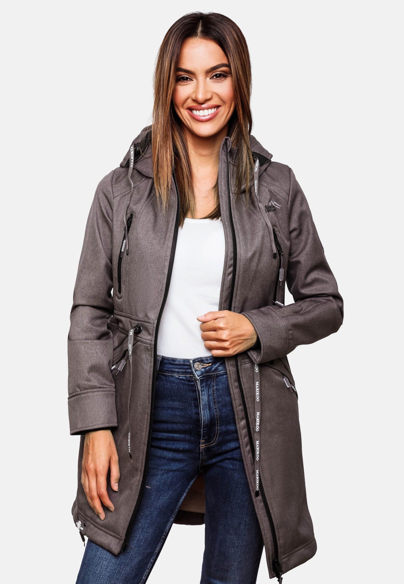 Marikoo Softshelljacke mit warmen Teddyfleece günstig online kaufen