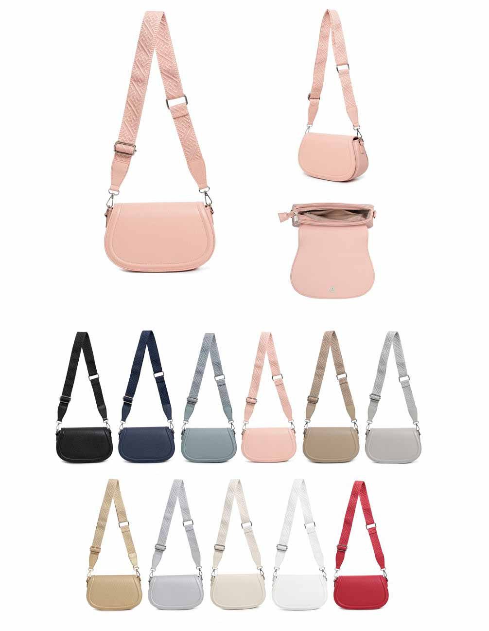 ITALYSHOP24 Schultertasche Damen Tasche Umhängetasche Bodybag günstig online kaufen