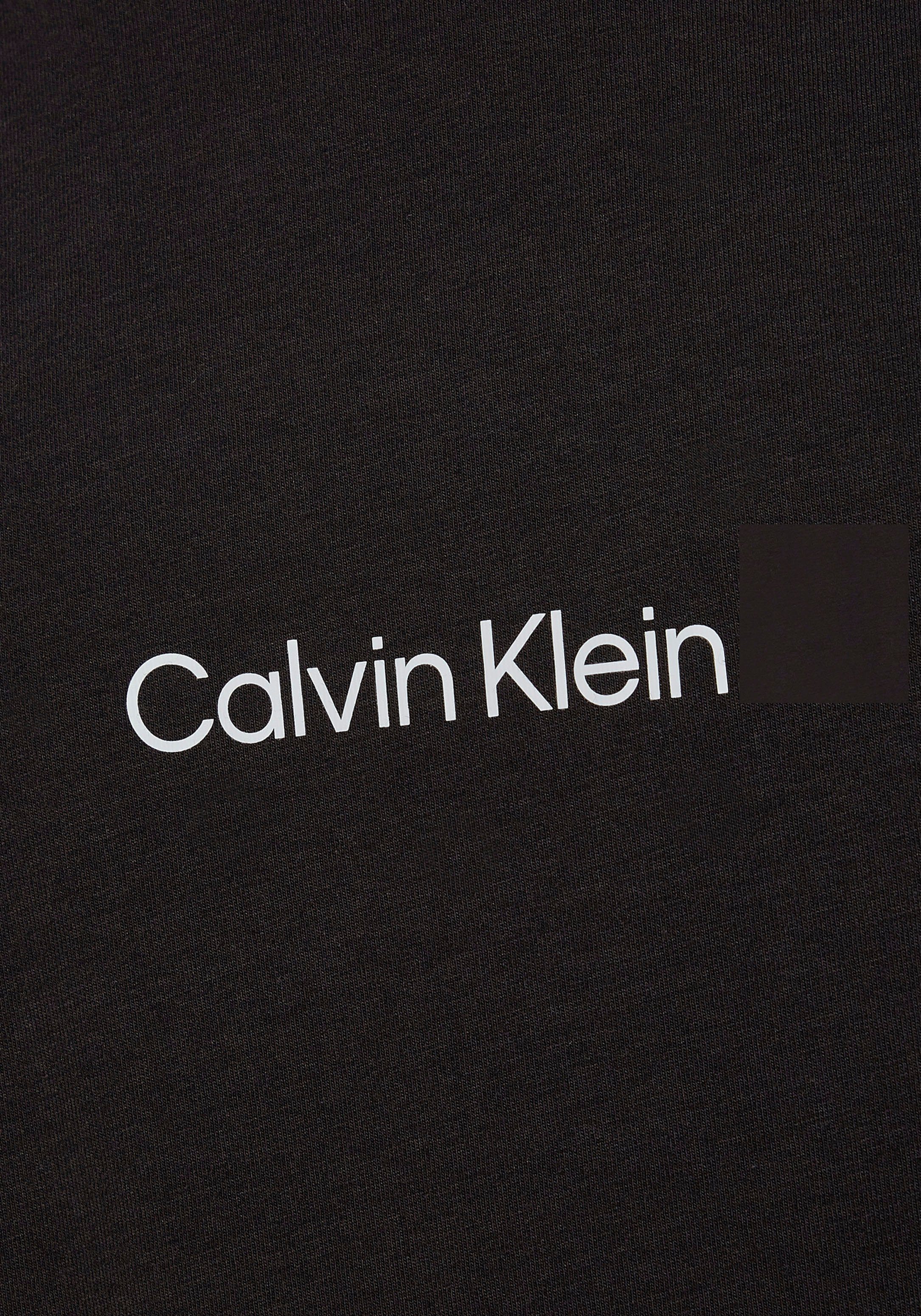 schwarz T-Shirt Calvin Klein Druck mit Logo Underwear