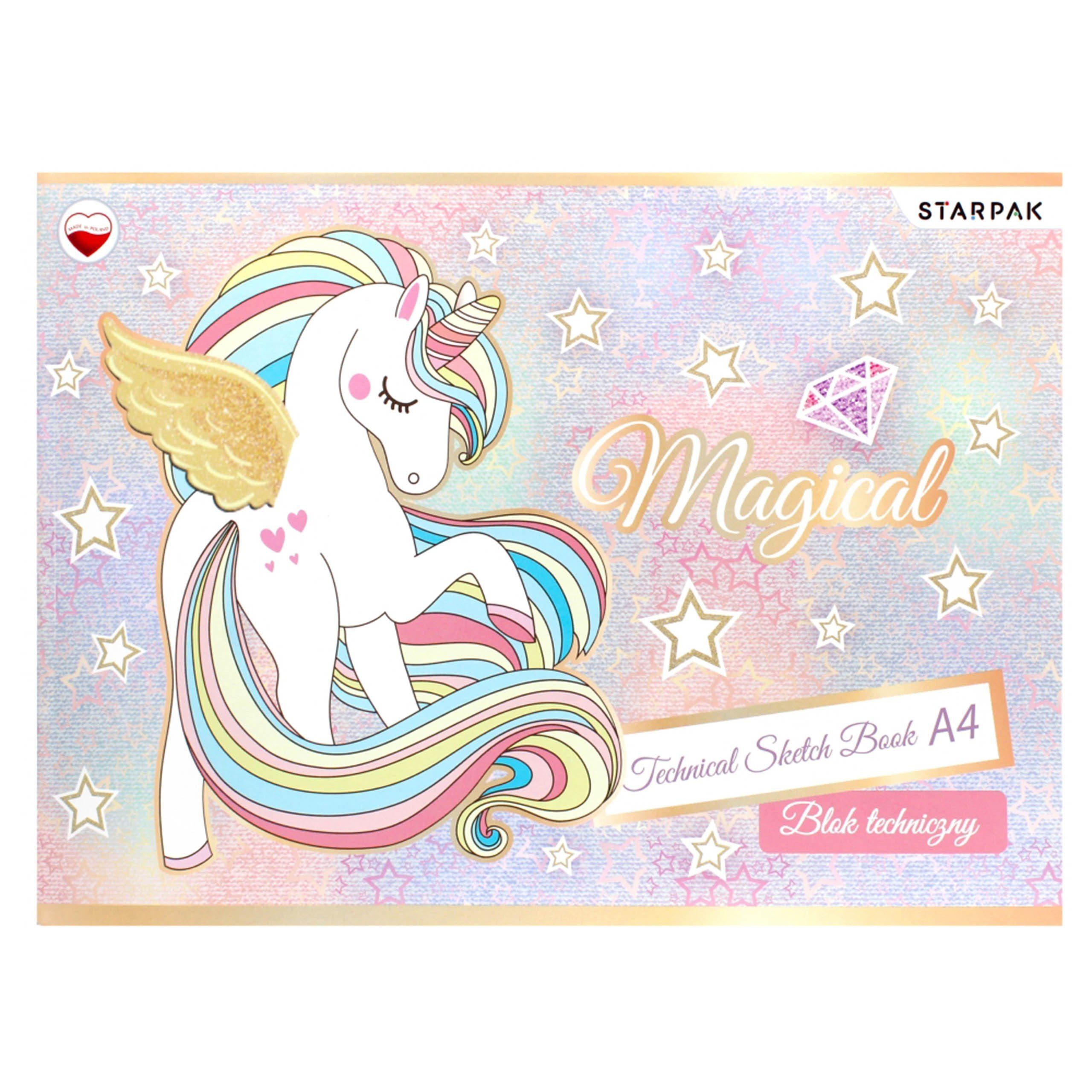 Sarcia.eu Kreativset Einhorn-Kunstset, Schulbedarf