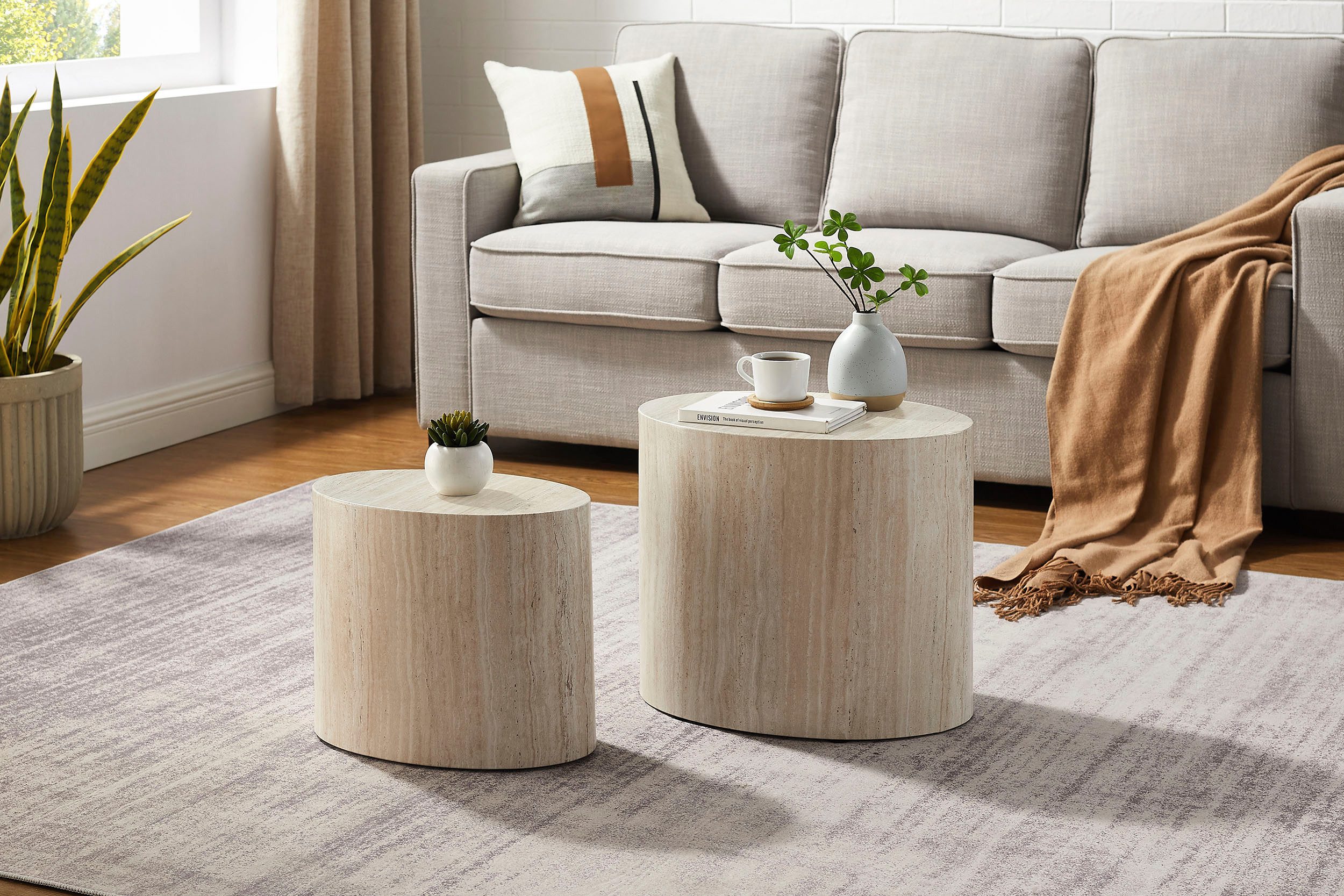 SalesFever Couchtisch Almeria - Stilvoller Wohnzimmer- und Beistelltisch (S günstig online kaufen