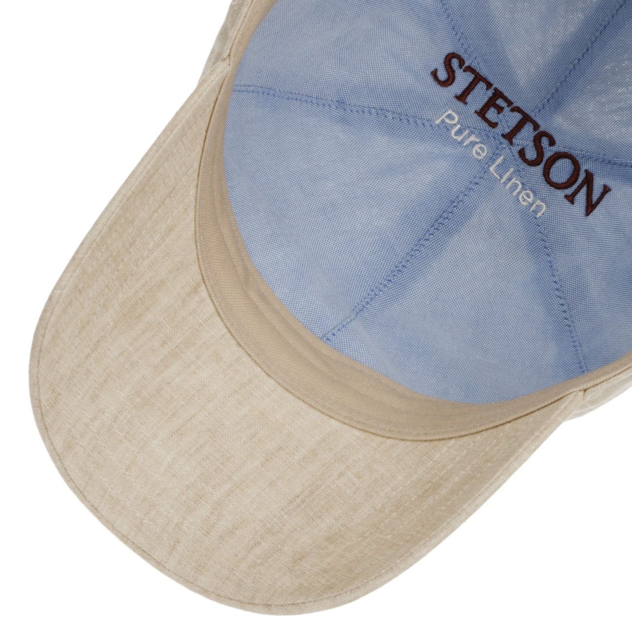Stetson Baseball Cap (1-St) Leinencap Metallschnalle
