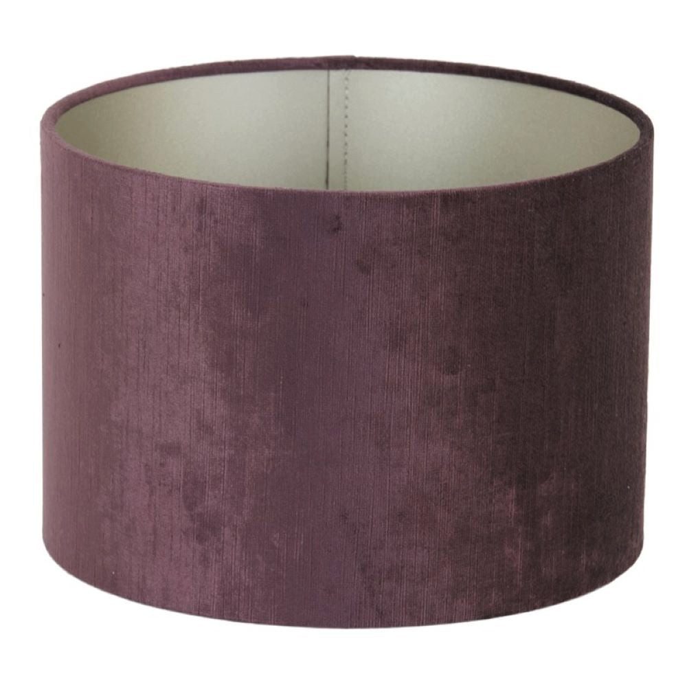 Dirk Davids Leuchten GmbH Lampenschirm Lampenschirm Zylinder in Velours Aub günstig online kaufen
