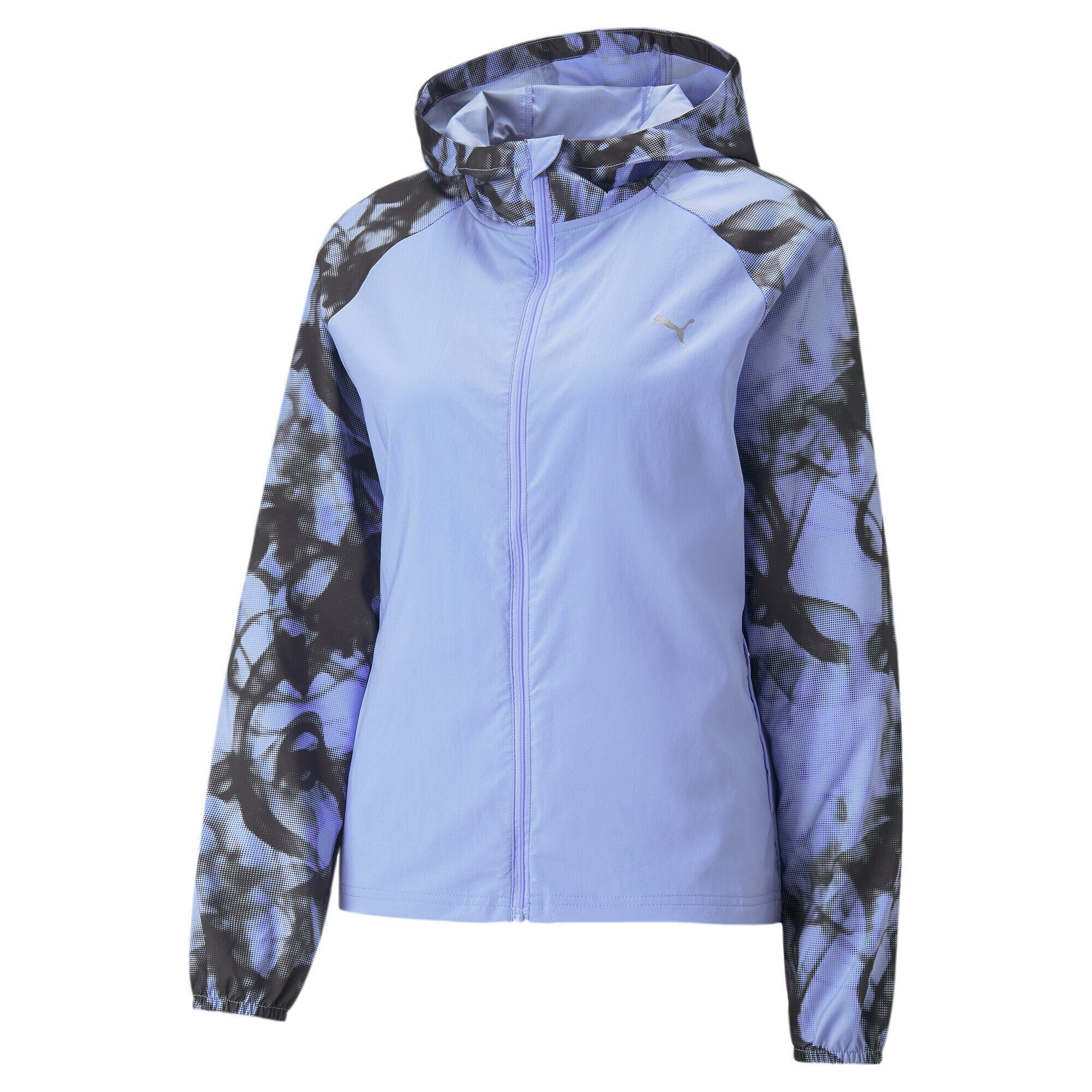 PUMA Laufjacke »Run Favourite Printed Woven Jacke für Damen«