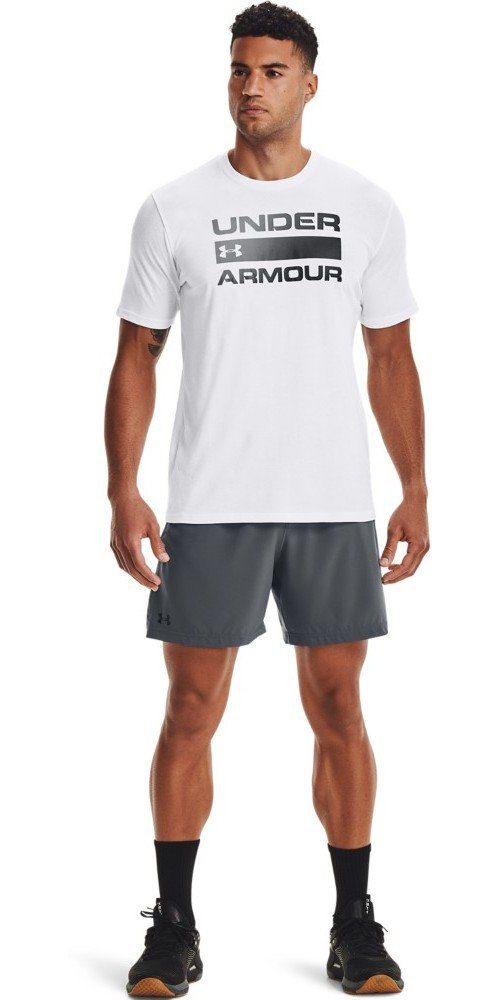 Under Armour® T-Shirt UA Team Issue Kurzarm-Oberteil Academy 408 Wordmark