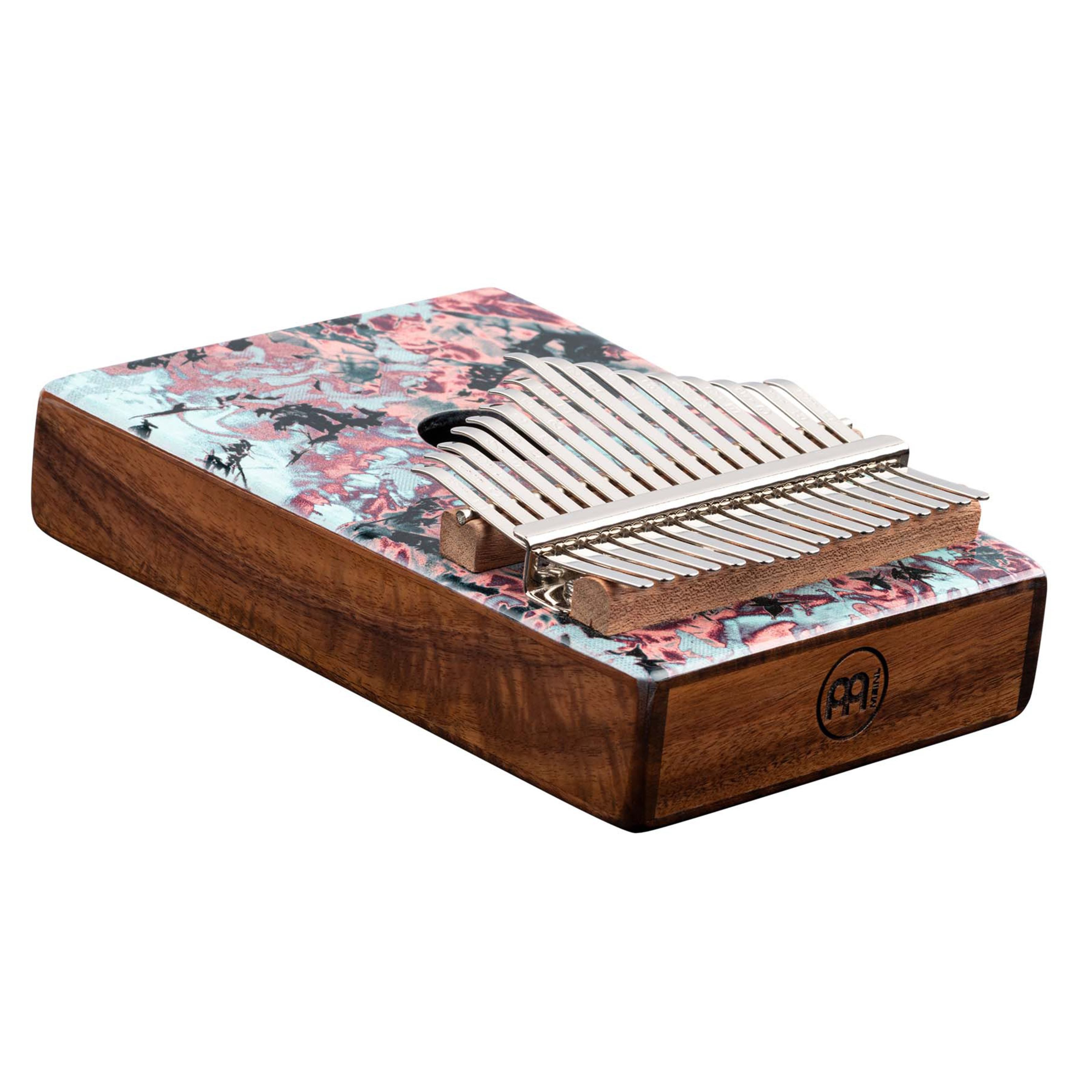 Meinl Percussion Kalimba, Percussion, Kalimbas, KA17CR Designer Sound Hole Kalimba Coral Reef - Kalimba