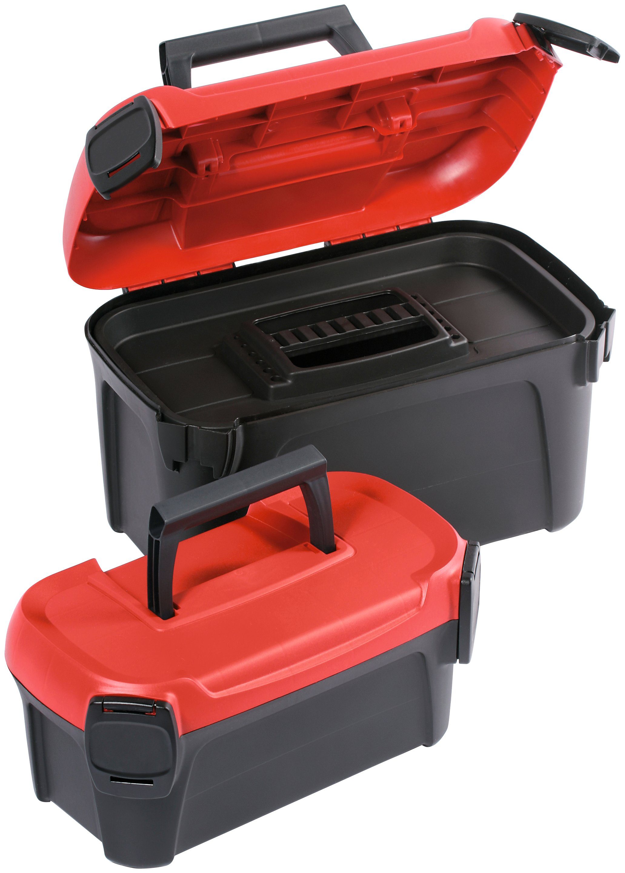 Prosperplast Werkzeugbox SMART (2 in 1 Set), 38 x 23,4 x 22,5 cm