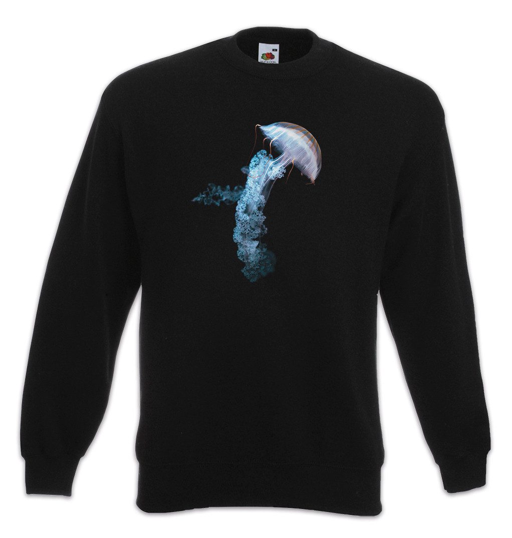Sweatshirt JellyfishSweatshirt Qualle Medusa Nautical Tattoo Diving School