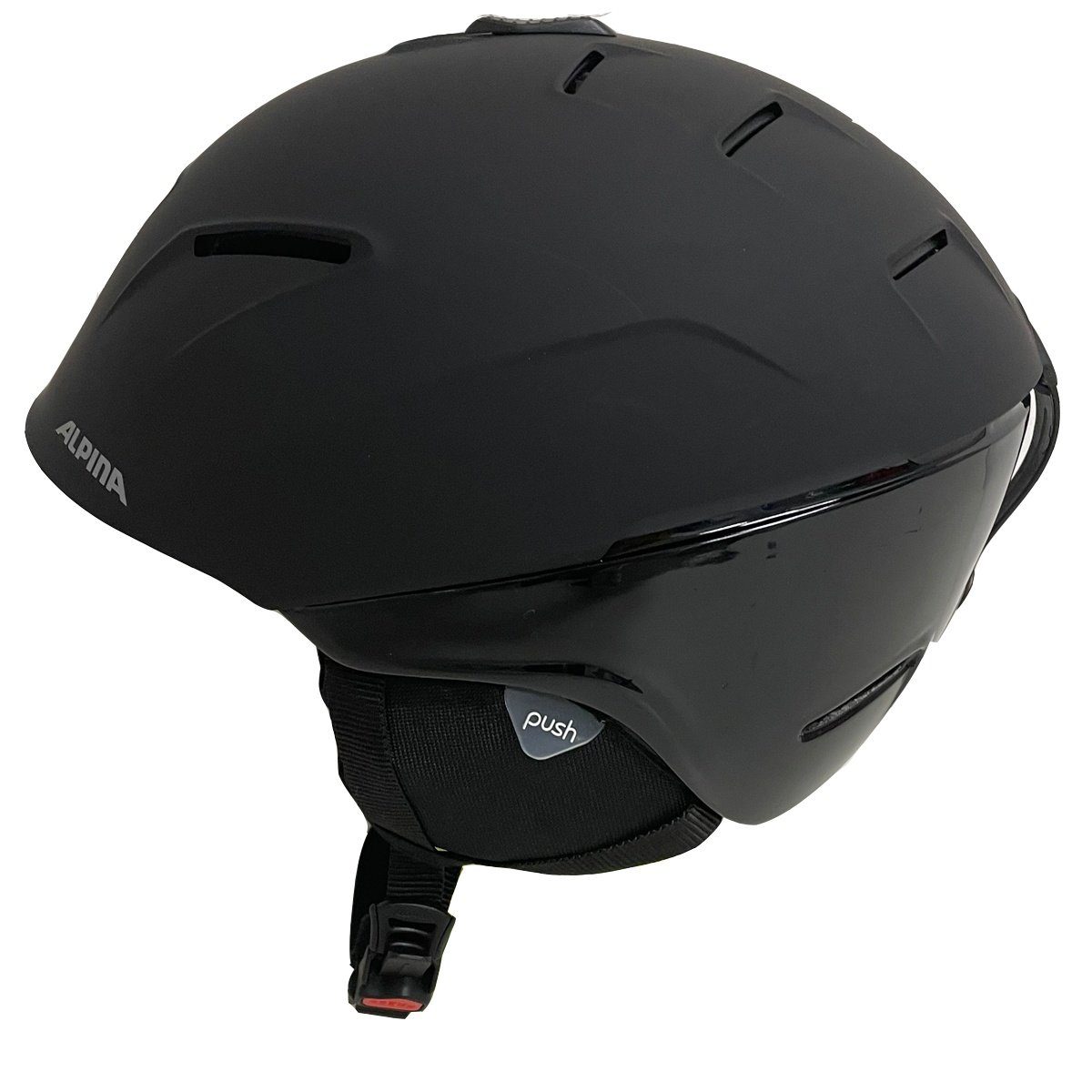 Alpina Sports Skihelm Alpina Cheos Skihelm Snowboardhelm black matt A9058