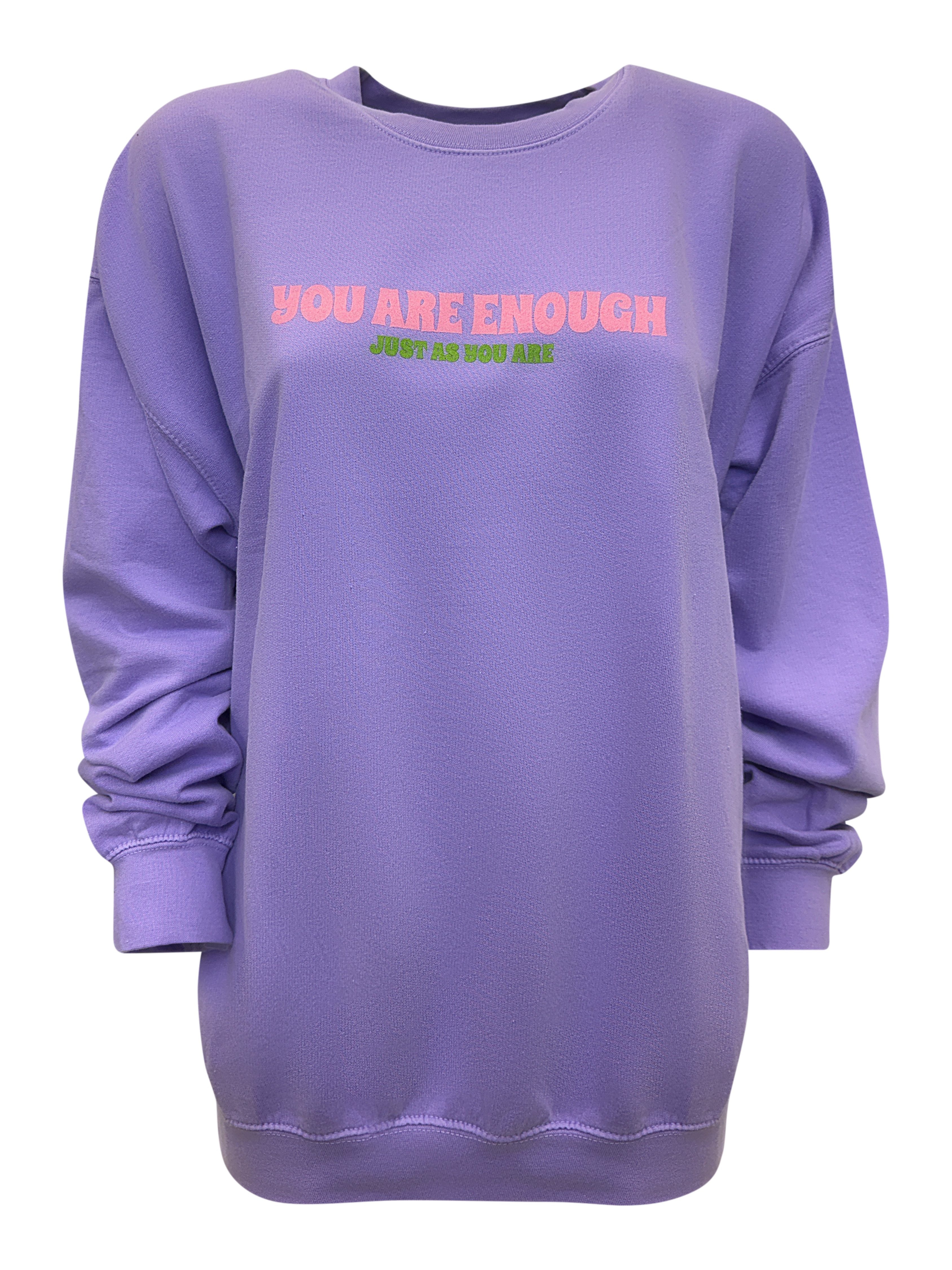 Worldclassca Sweatshirt Worldclassca Oversized Sweatshirt YOU ARE ENOUGH Pr günstig online kaufen