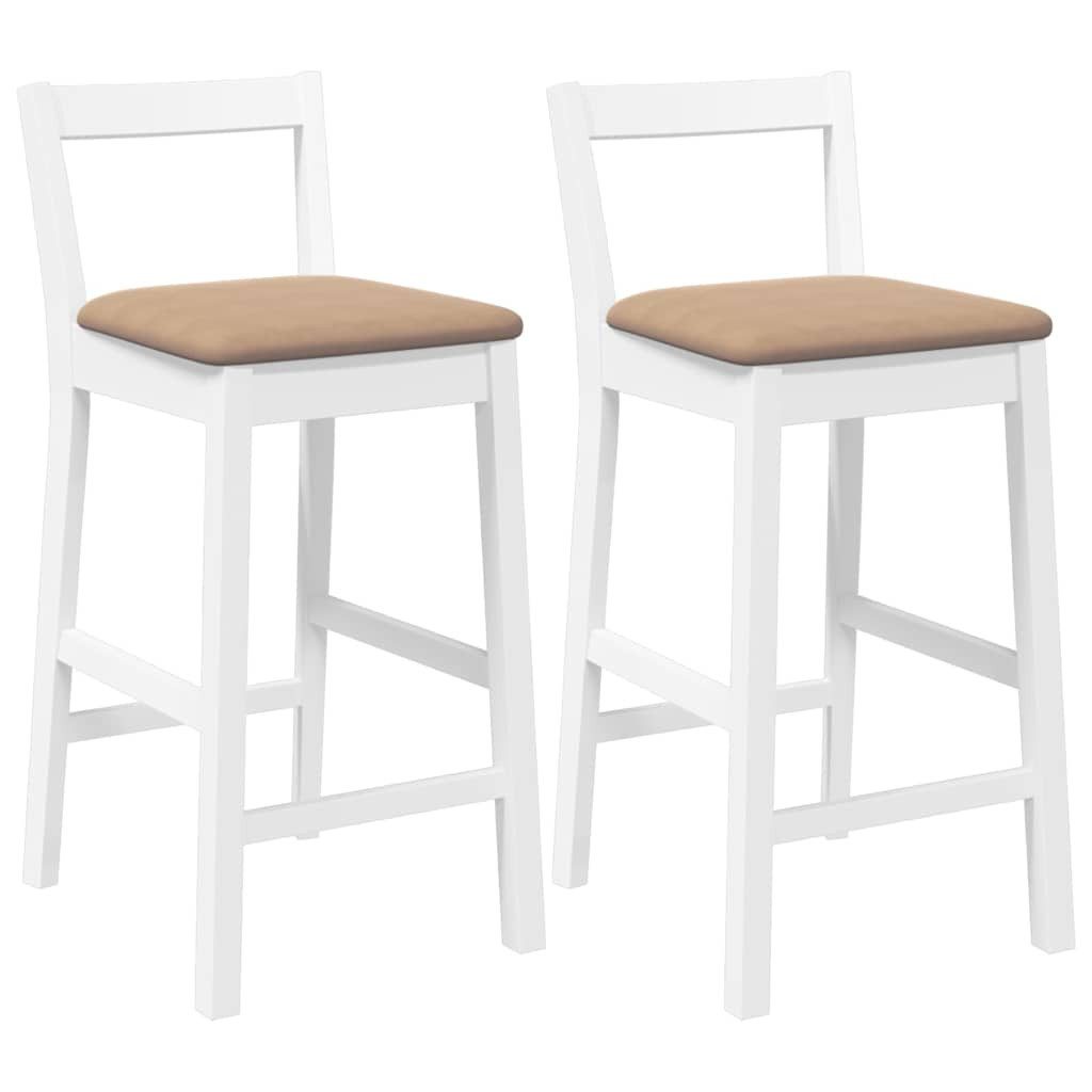 vidaXL Barhocker Barhocker mit Kissen 2 günstig online kaufen