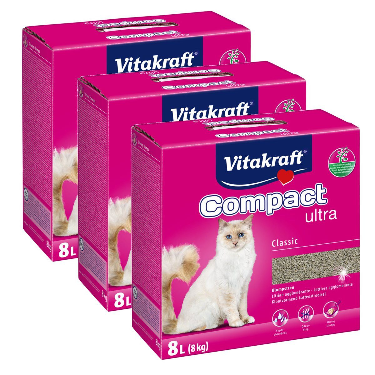 Katzenstreu Katzenstreu Compact ultra 24 kg