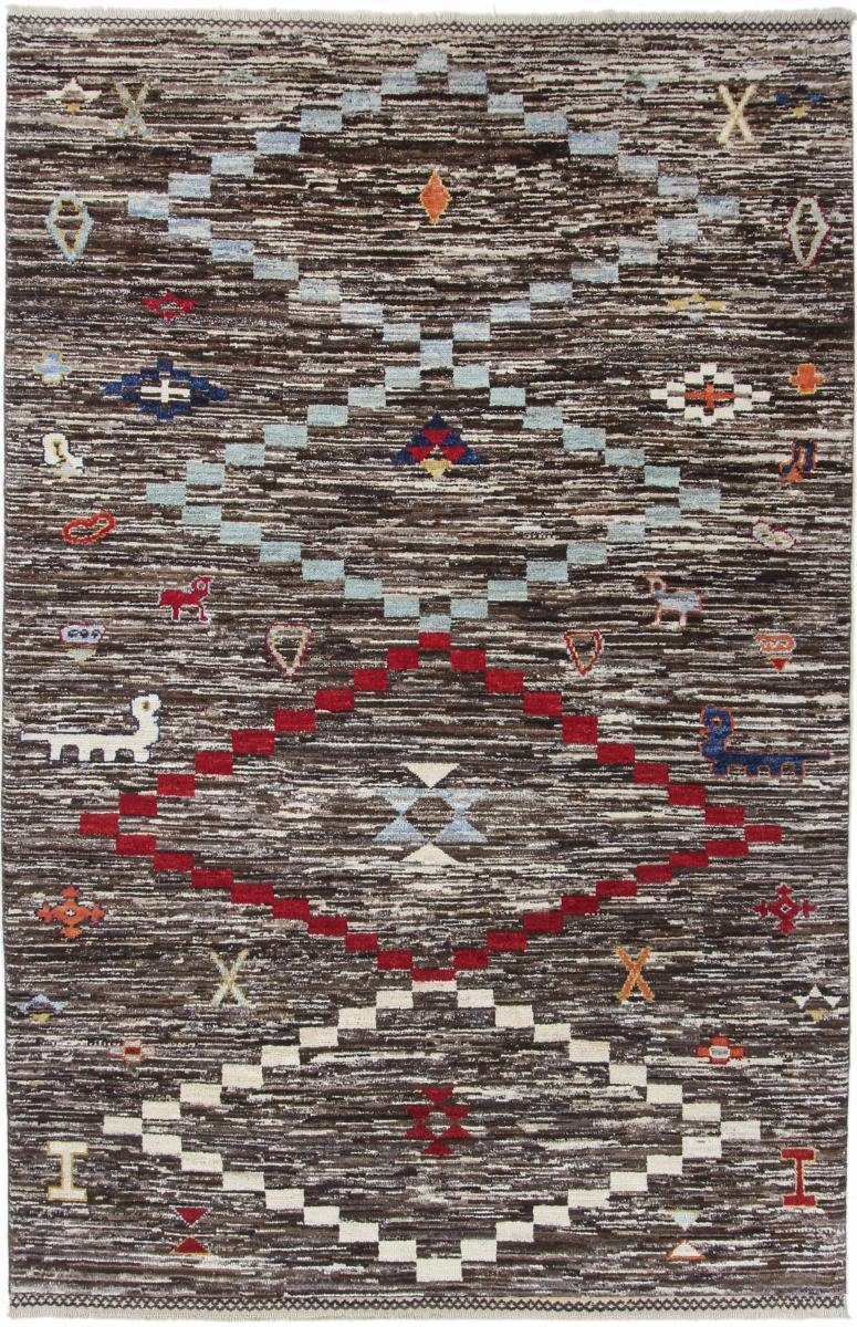 Höhe: Orientteppich, 194x299 Trading, Nain 10 Berber Ghashghai rechteckig, mm Handgeknüpfter Moderner Orientteppich