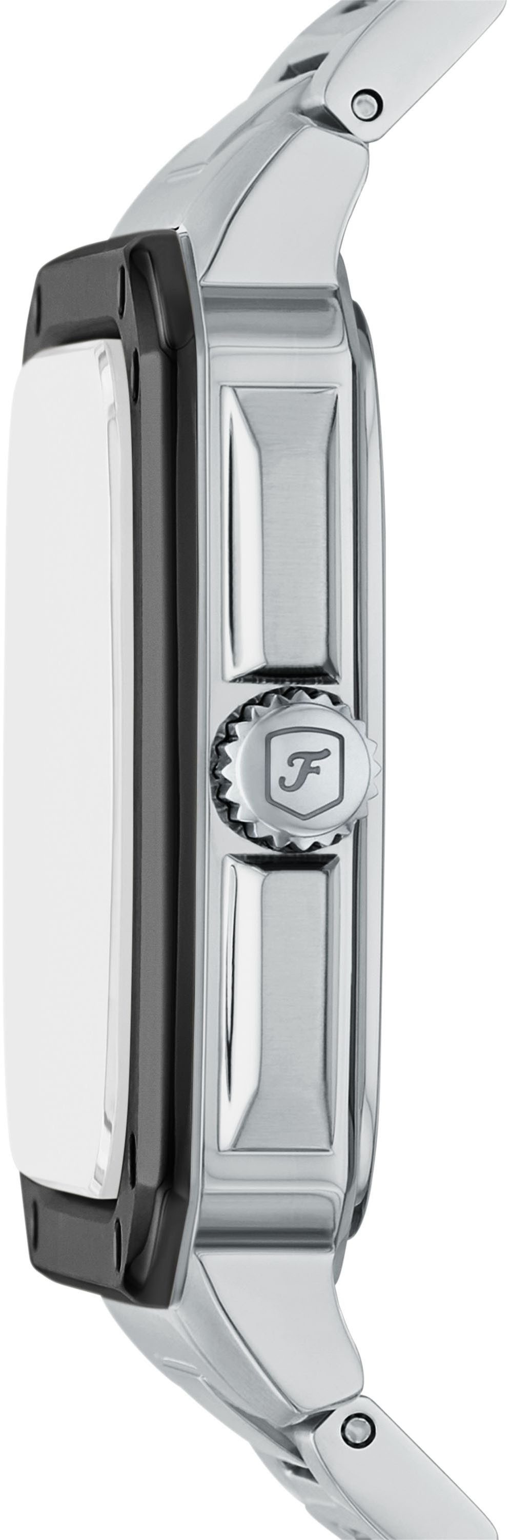 Fossil Quarzuhr CROSBY FS6122, Armbanduhr, Herrenuhr, Edelstahlarmband, ana günstig online kaufen