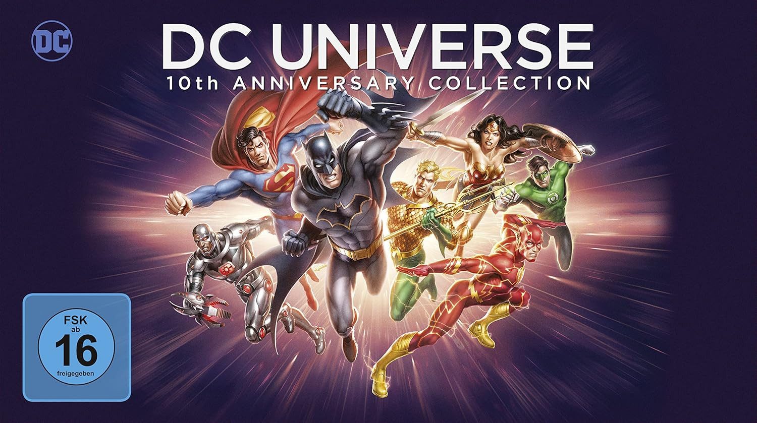 Universal Pictures Blu-ray DC Universe 10th Anniversary Collection 19 Filme BluRay, (19-St)