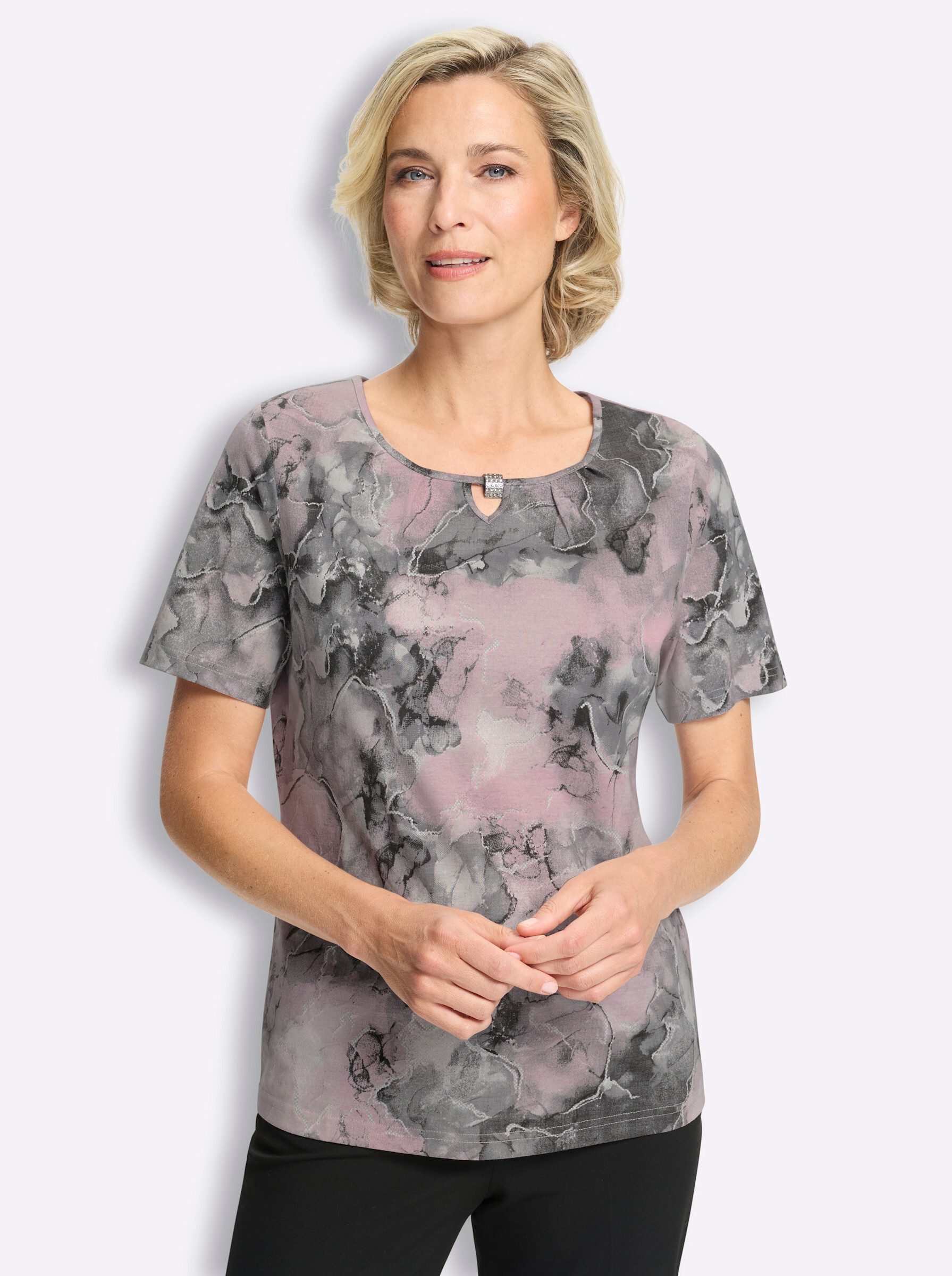 Sieh an! T-Shirt Kurzarm-Shirt Kurzarm