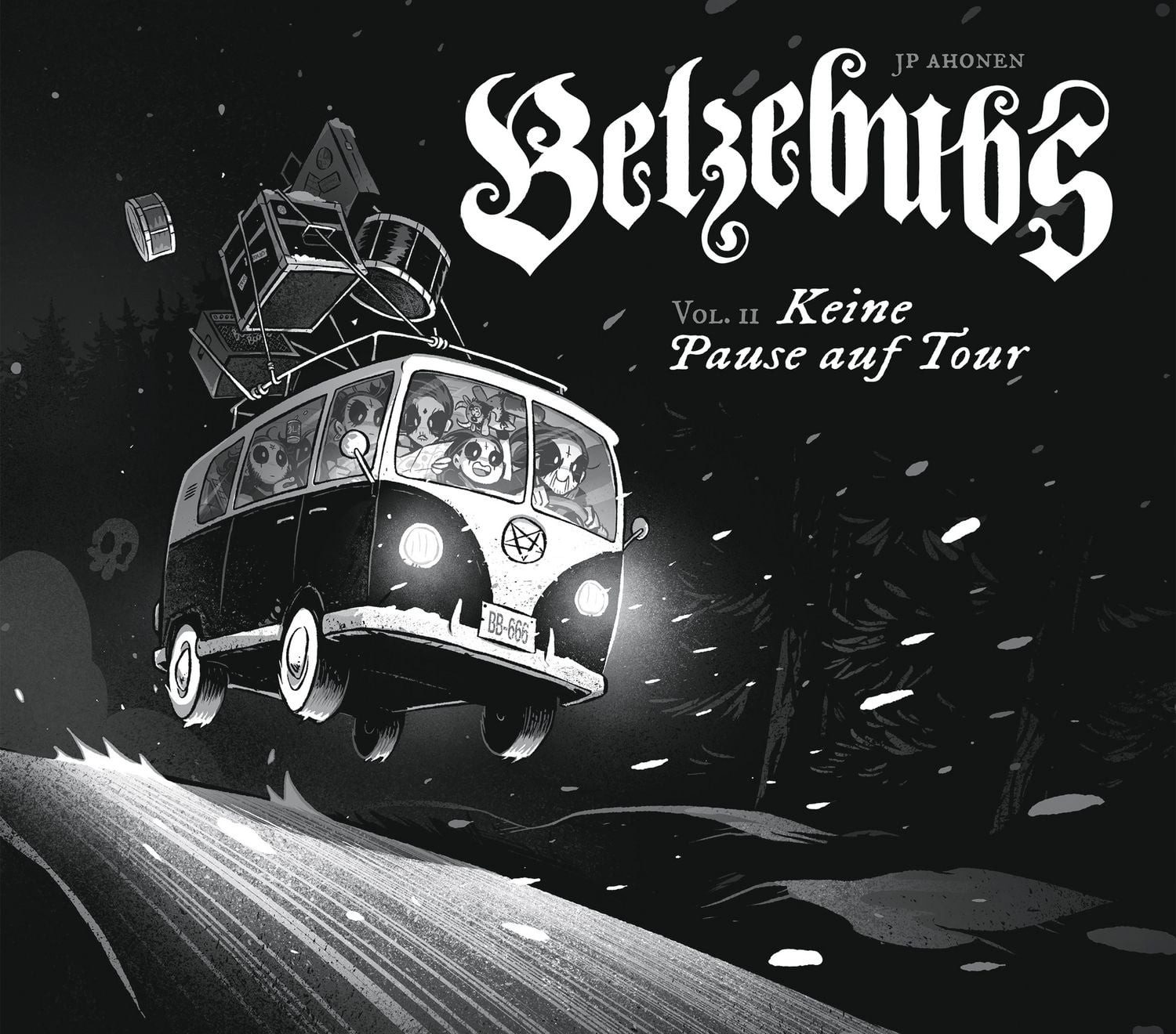 Cartoon Belzebubs 2 Keine Pause auf Tour JP Ahonen