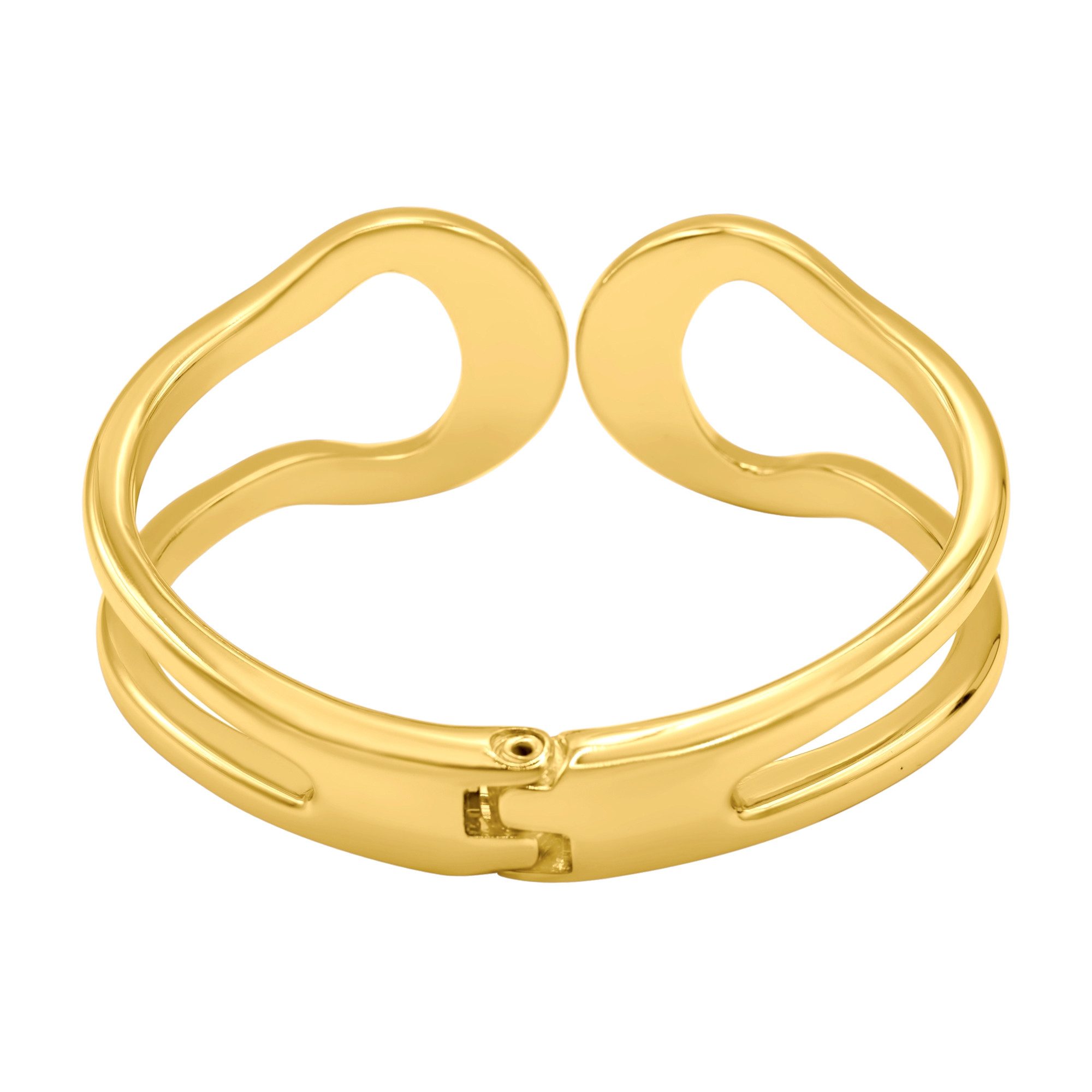 Heideman Armband Zyra goldfarben (Armband, inkl. Geschenkverpackung), Armreif Damen