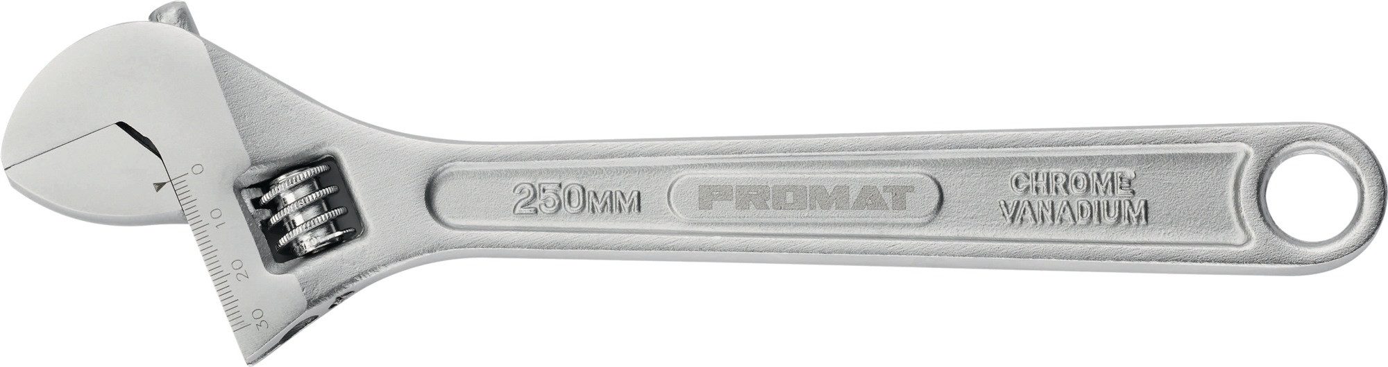 NORDWEST Handel AG Hammer Rollgabelschlüssel max.19mm L.150mm m.Einstellskala PROMAT