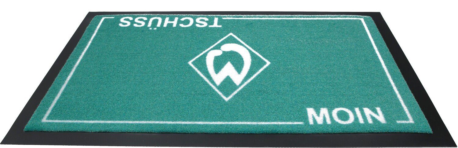 Werder Bremen Fußmatte SV Werder Bremen Haustürmatte Moin 60x39cm