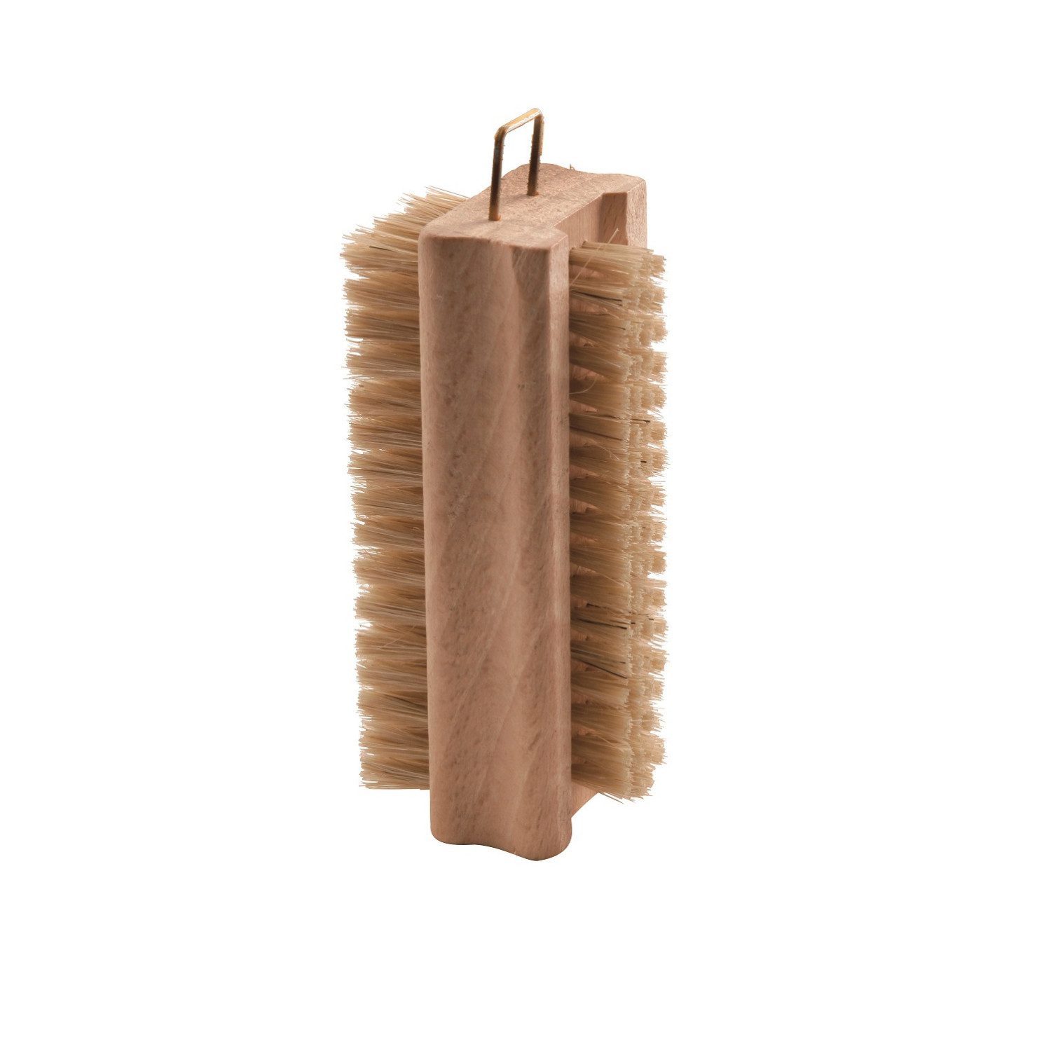 haug bürsten Reinigungsbürste Nagelbürste aus Holz - Doppelseitig - aus Naturmaterialien, für eine gründliche, natürliche Nagelpflege und angenehme Handhabung