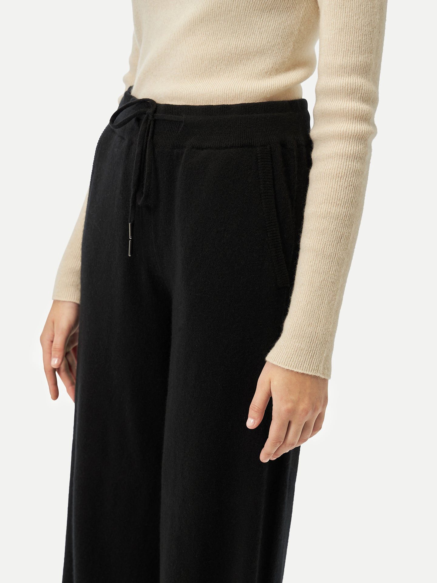 GOBI Cashmere Jogger Pants Gerade Jogginghose aus Kaschmir günstig online kaufen