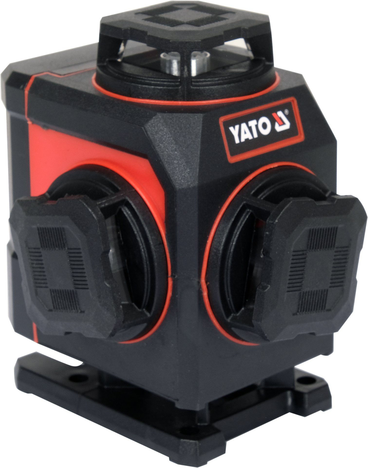 Yato Kreuzlinienlaser 16-Line 4D Kreuzlinienlaser 360° grün bis 30m, mit Halterung, (16-Line 4D Kreuzlinienlaser 360° grün bis 30m, mit Halterung)