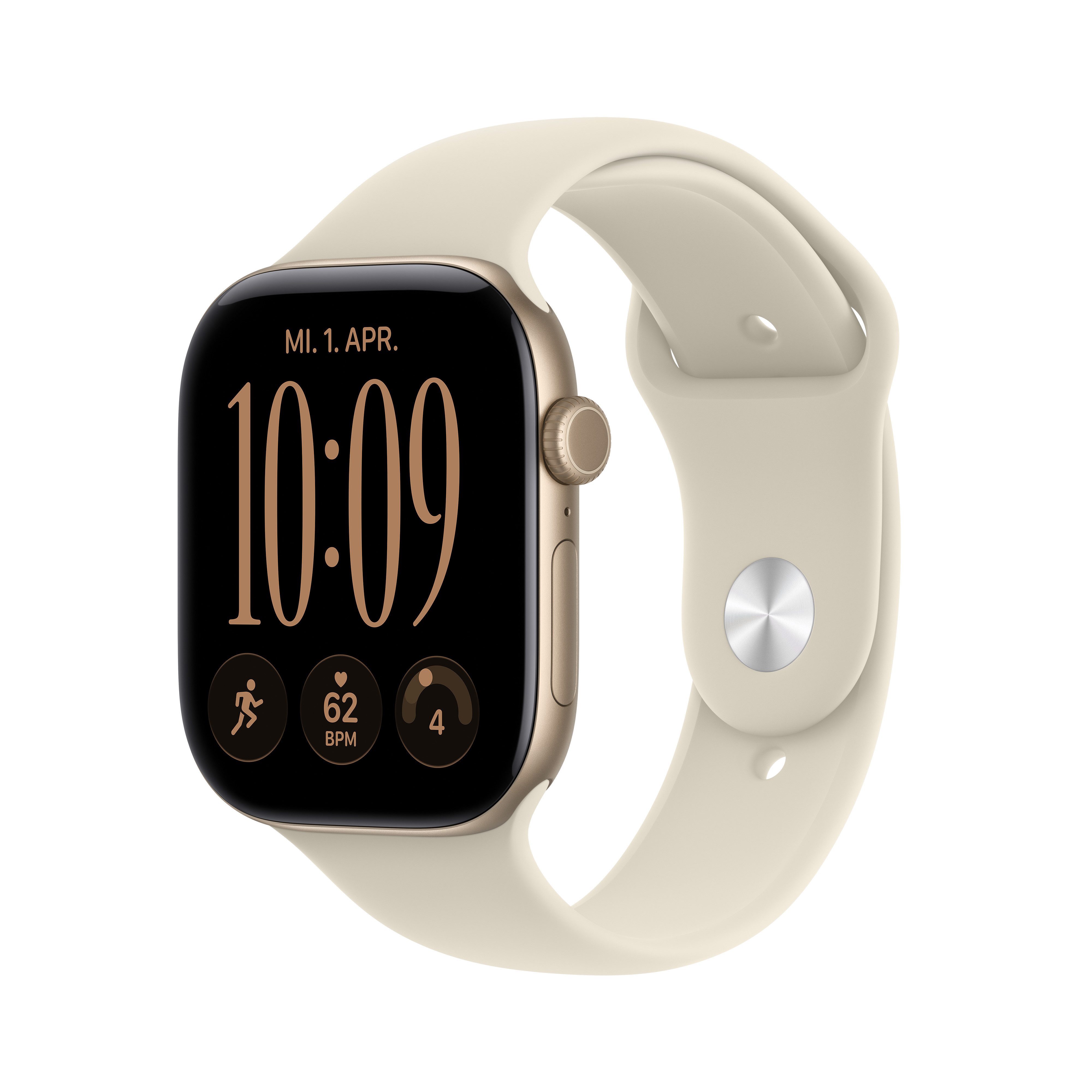 Apple Watch Series 12 Aluminium Smartwatch (4,6 cm/1,81 Zoll, Watch OS)