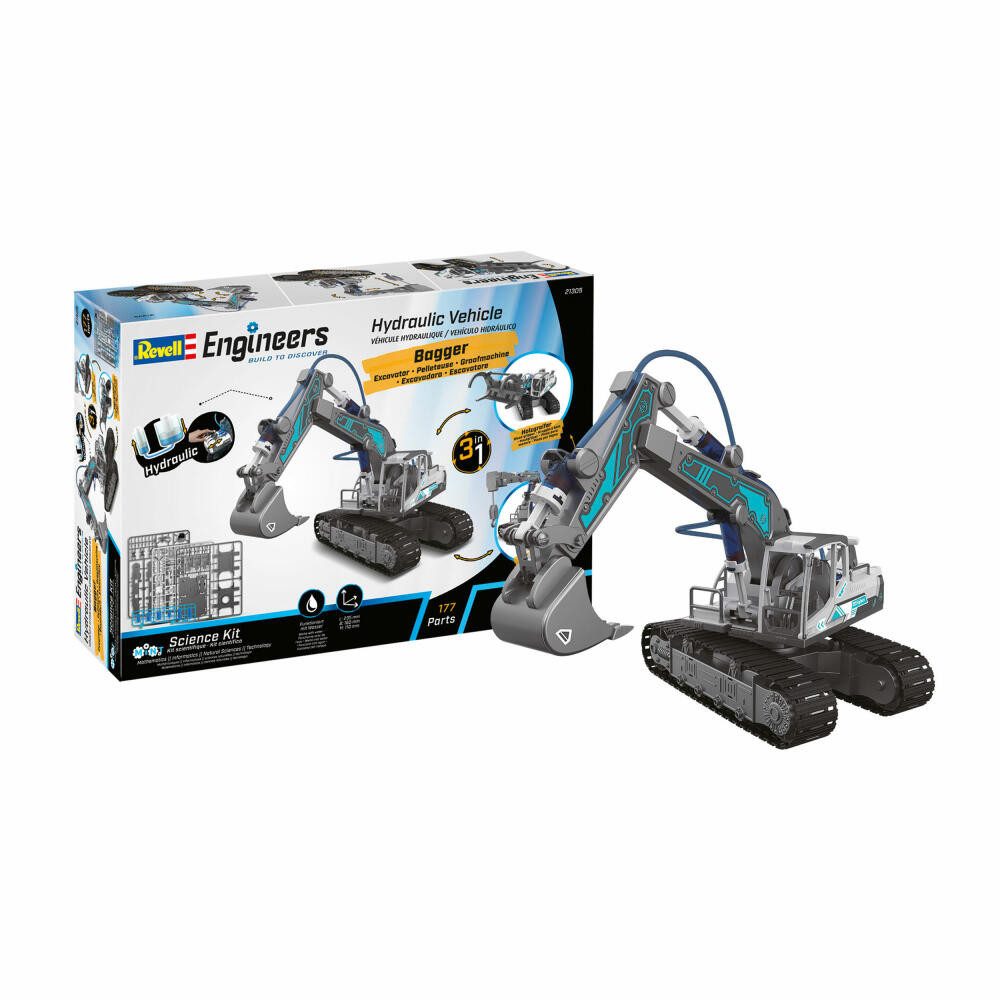 Revell® RC-Bagger Hydraulic Excavator 3in1