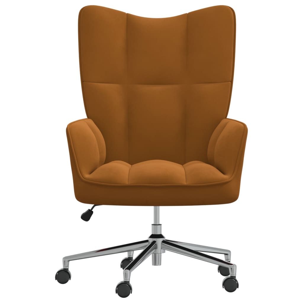 vidaXL Sessel Relaxsessel Braun Samt (1-St) günstig online kaufen