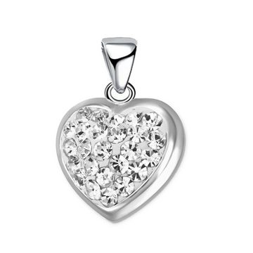 Limana Herzkette 925 Silber Kette mit Herz Anhänger Damenkette Kinderkette, Geschenkidee für Frauen Freundin Mädchen