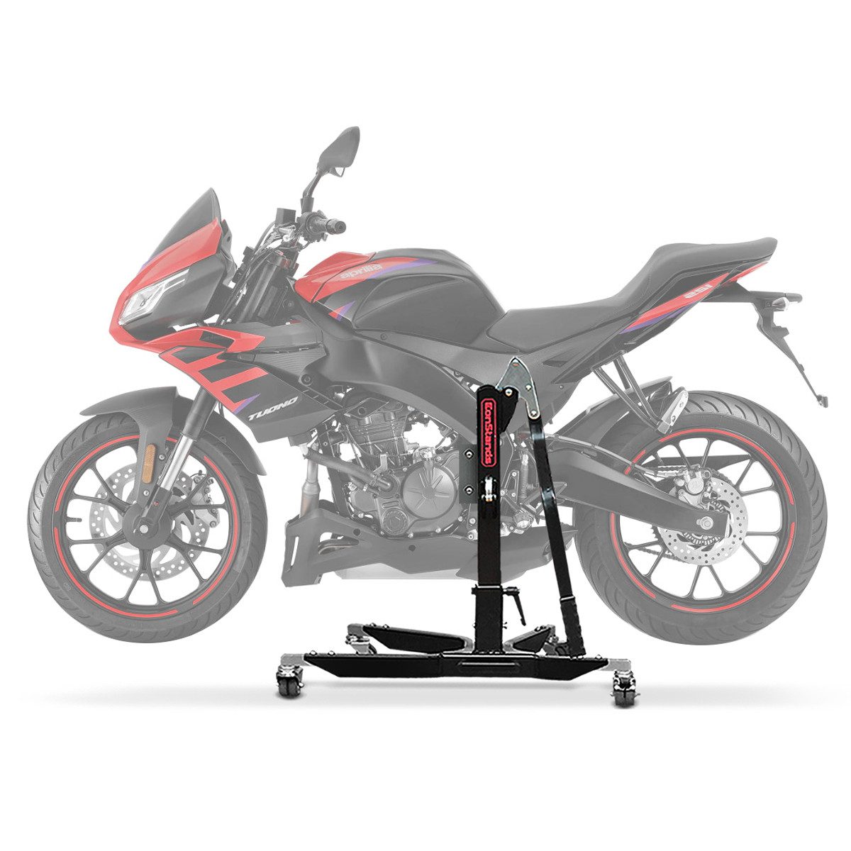 ConStands Motorradheber CS Power Classic-Zentralständer für Aprilia Tuono 125 17-26
