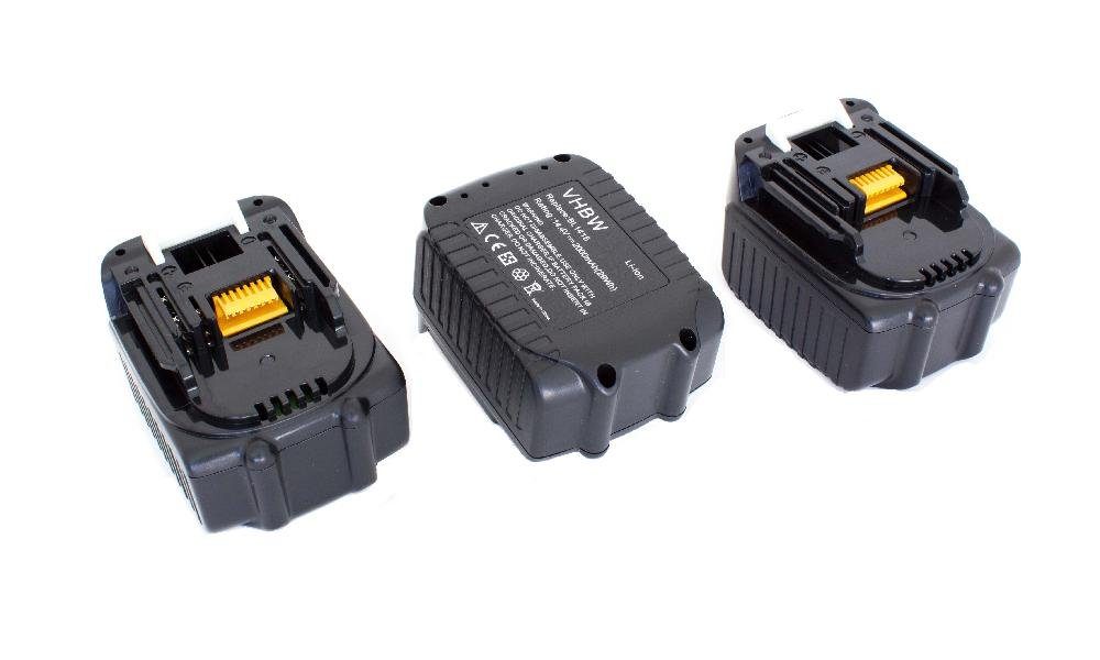 vhbw passend für Makita TD131DRFX, TD131DRFXR, TD131DRFXW, TD131DZ, TD132, Akku 2000 mAh