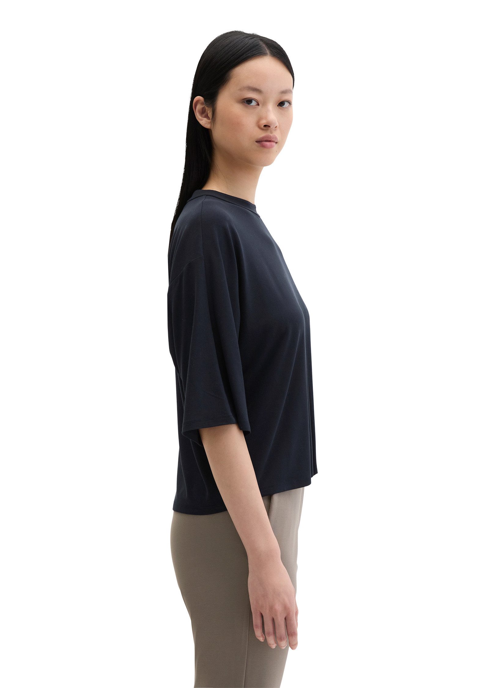 Marc O'Polo Langarmshirt aus LENZING™ ECOVERO™ günstig online kaufen