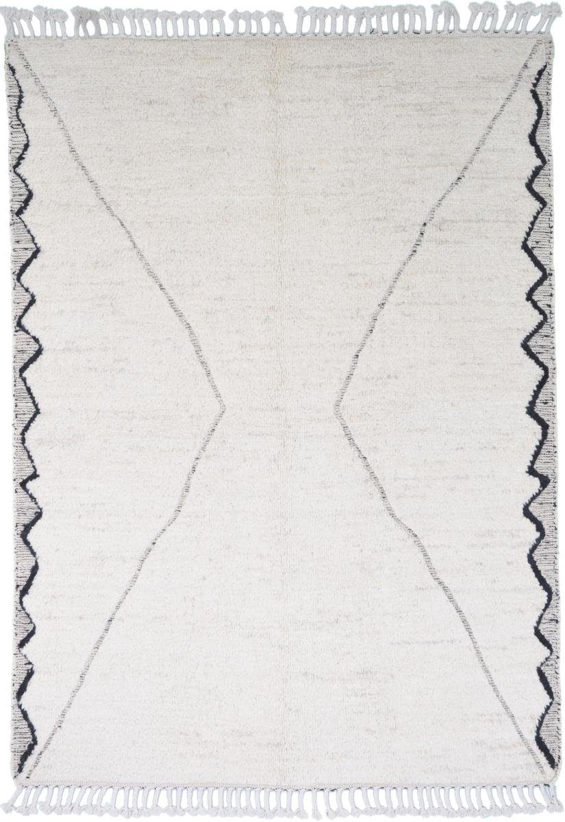 Orientteppich Berber Maroccan Design 173x235 Handgeknüpfter Moderner Orientteppich, Nain Trading, rechteckig, Höhe: 25 mm
